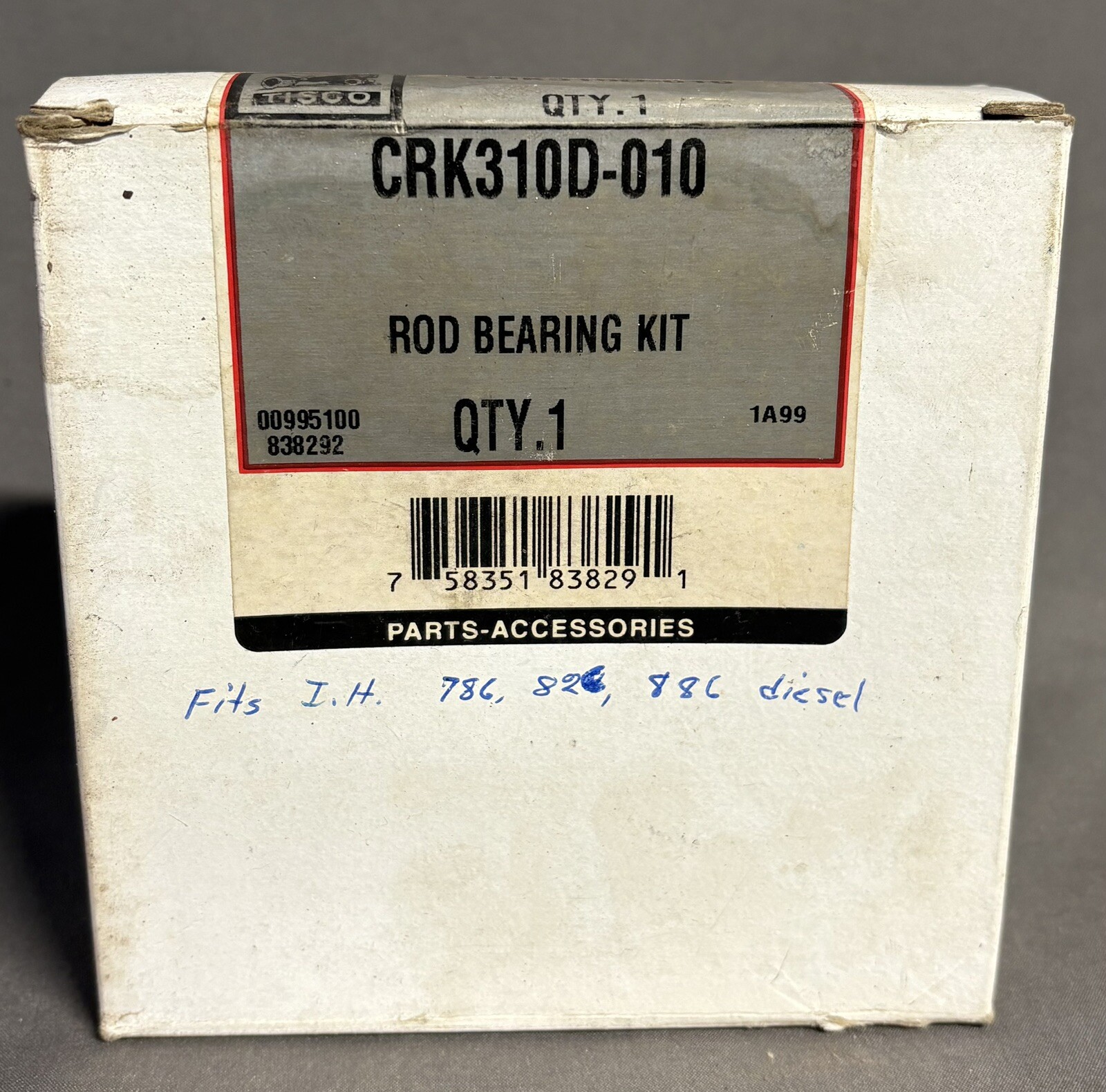 CRK310D-010 TISCO Main Bearing Kit International / Farmall Diesel