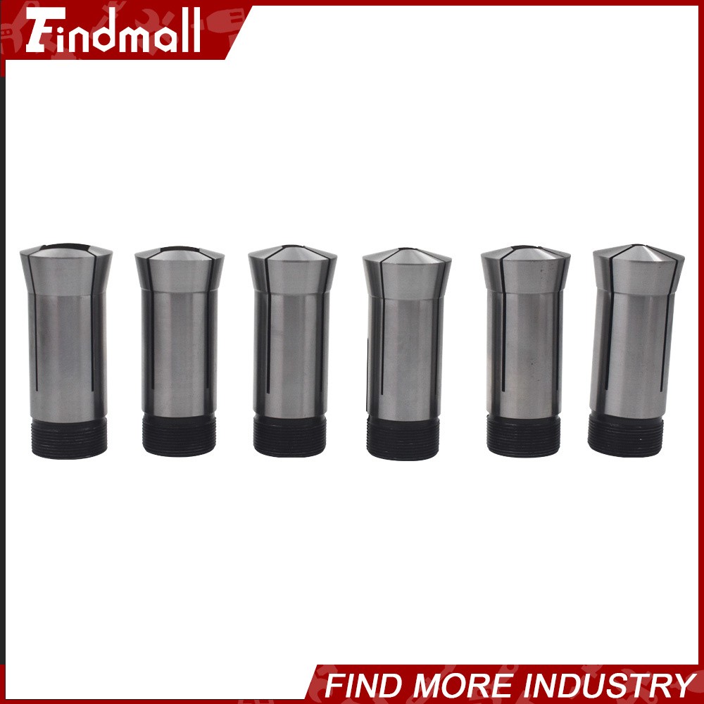 Findmall 5C Square Collet 6 PC Set 1/4″,5/16″,3/8″,1/2″,5/8″,3/4″