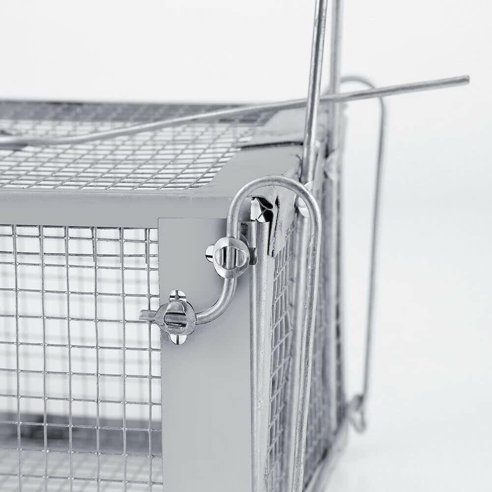 THE PERFECT PART USA Mouse Trap Rat Rodent Live Catch Cage, Gray