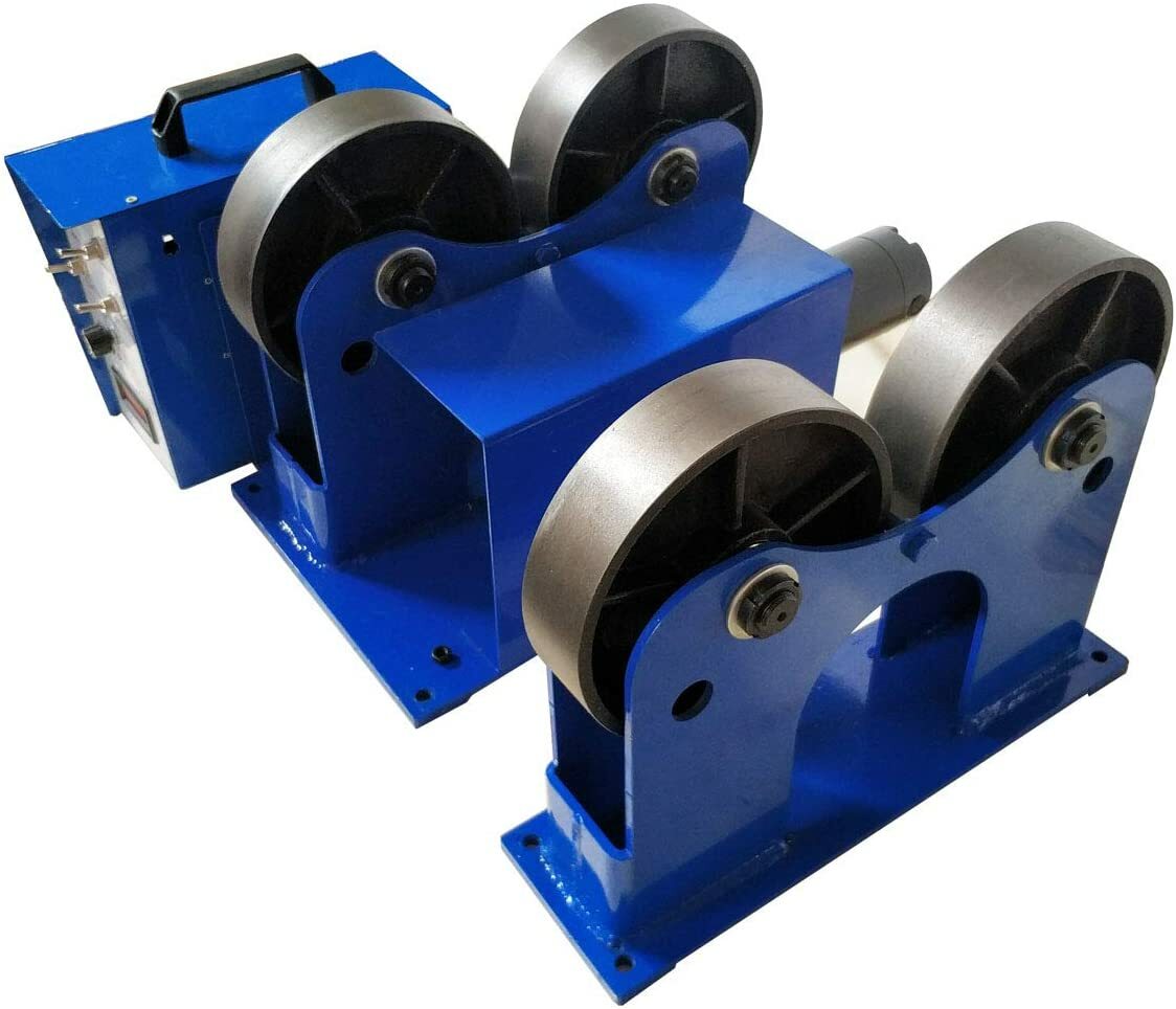 Iron Wheel Welding Turning Roll Welding Support Positioner Roller 110V 120W