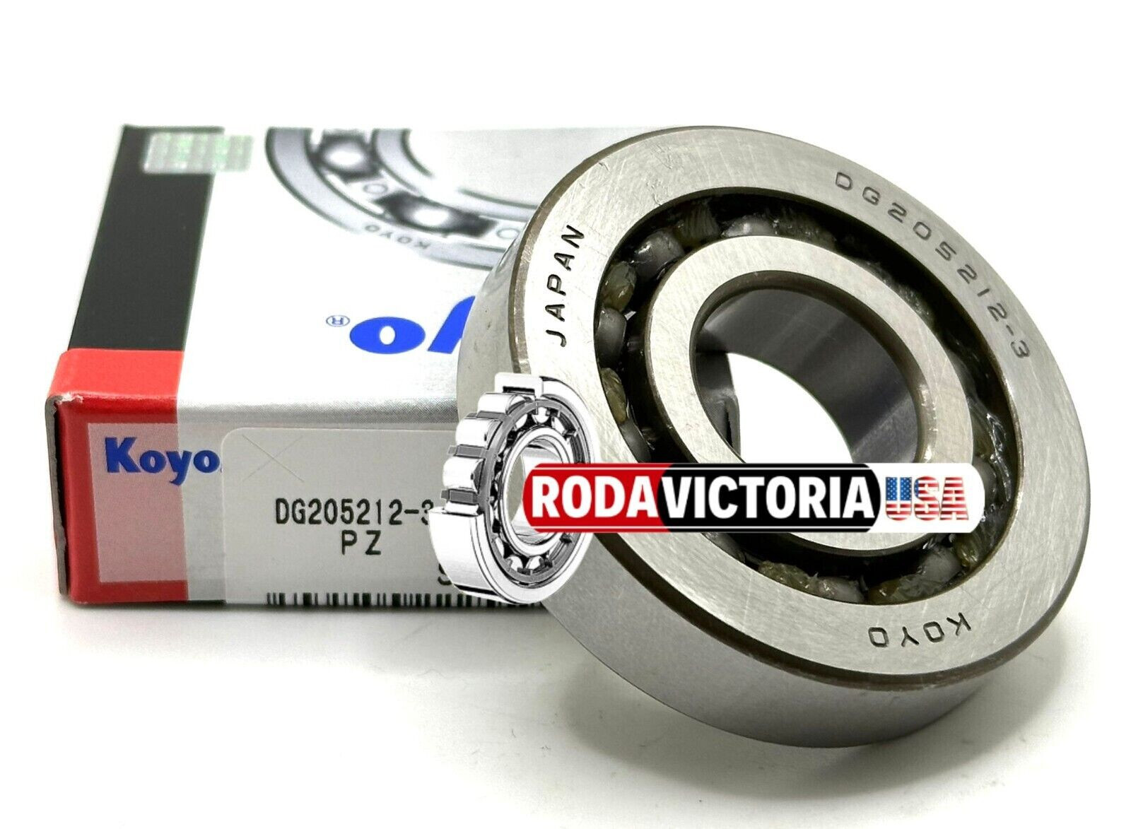 KOYO DG205212-3 SC04A47CS24PX1, BB13055B CRANKSHAFT BEARING 20x52x12mm KOYO