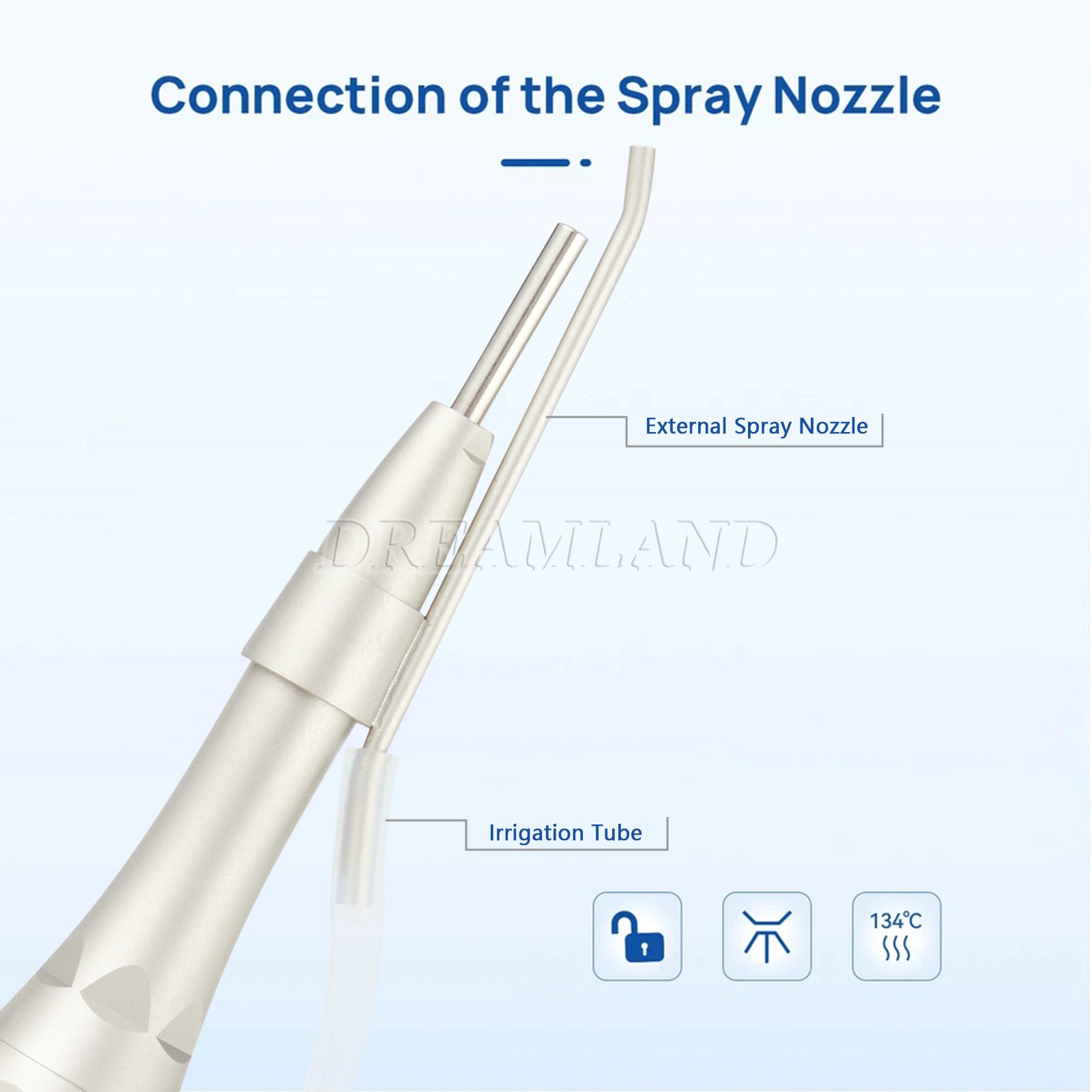 USA Dental Ultrasonic Piezo Scaler + Handpiece Tips 2 Bottles Fit DTE SATELEC OR