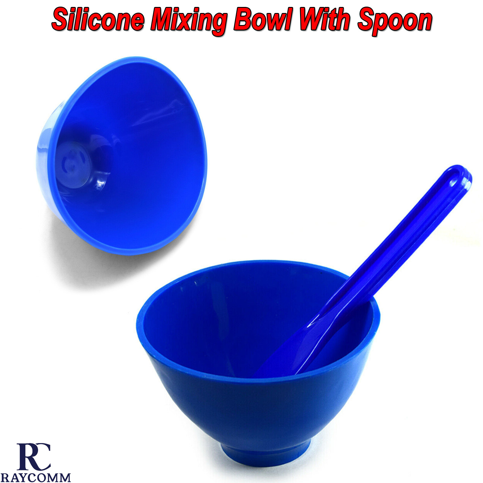 Dental Bowl Mixing Flexible Rubber Hygienist Alginate Spatula Mixing Bowl