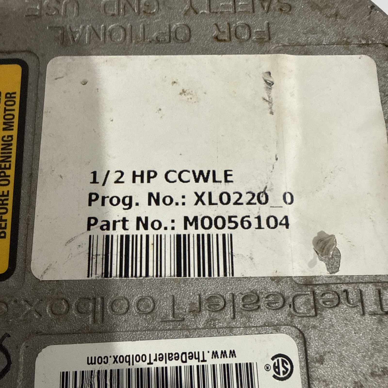 GE ECM X13 FM19 1/2 HP Programmed CL0220_0 CCWLE Rotation