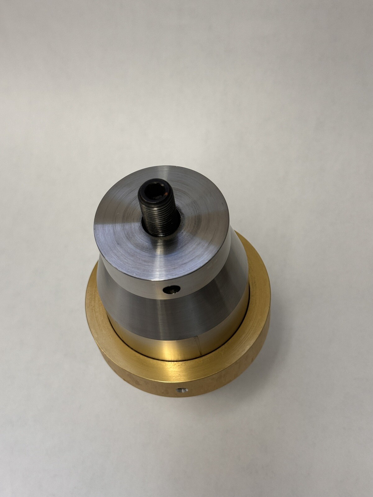 Geniune OEM Branson Gold 20 kHz Booster, 101-149-057, 1:1.5 Gain, 1/2-20 thread