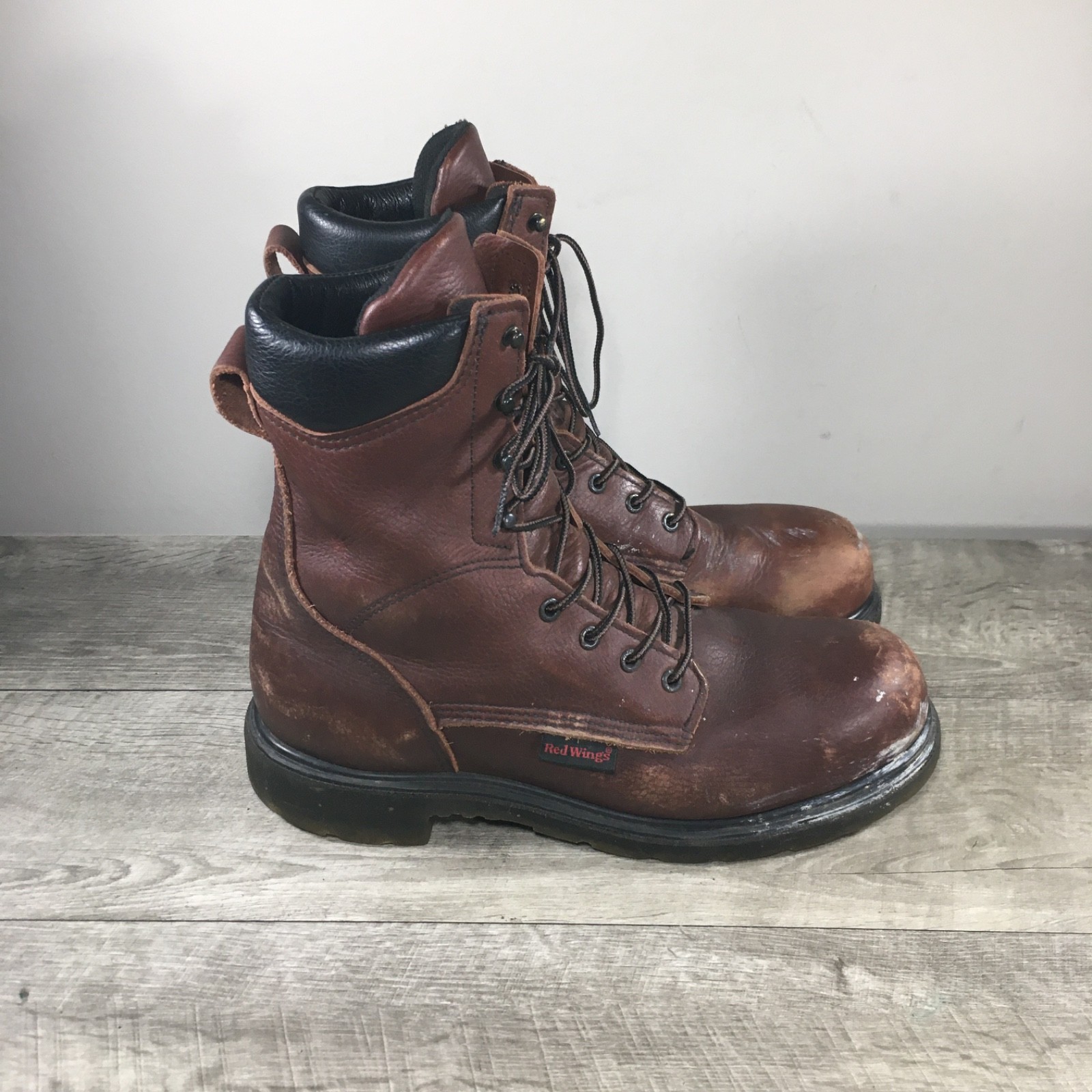 Mens Red Wing Supersole 2.0 Leather 2408 Steel Toe Waterproof Arsty Boots 10.5