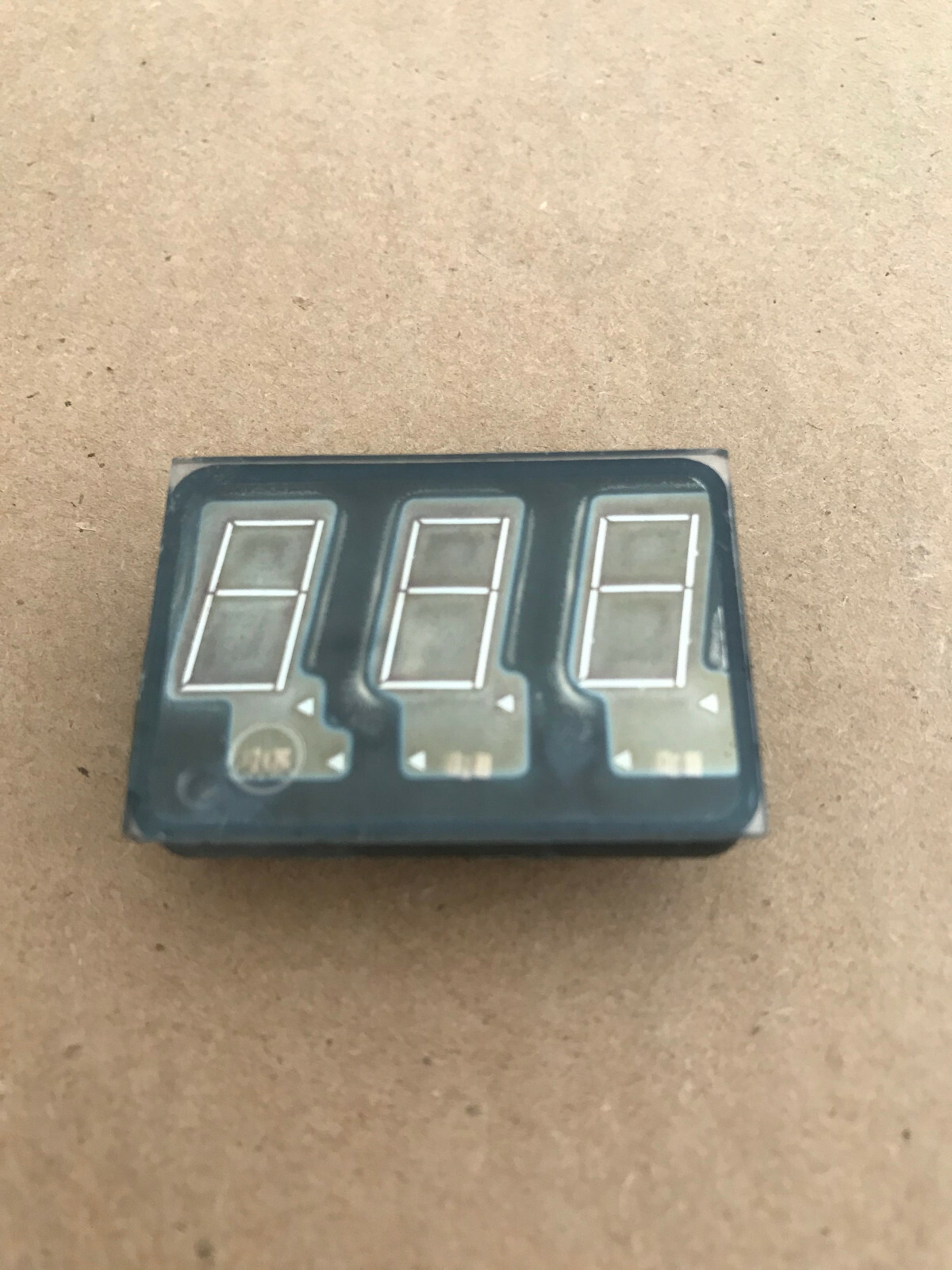 #S2T5 Beckman SP-353 Gas Discharge 3 Digits 7-segment Display