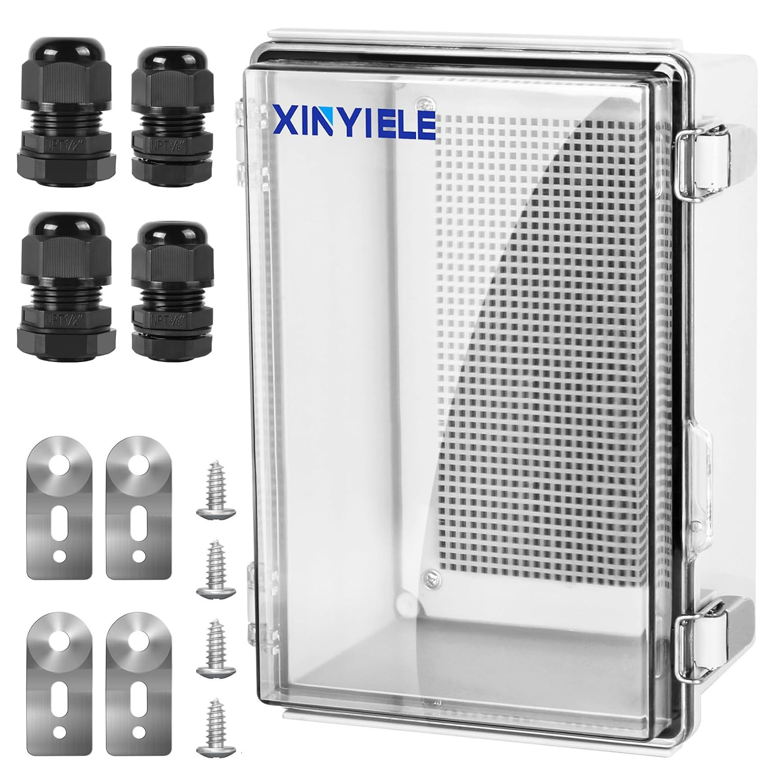 Waterproof Outdoor Project ABS Plastic Junction Box IP67 Weatherproof Dustproof