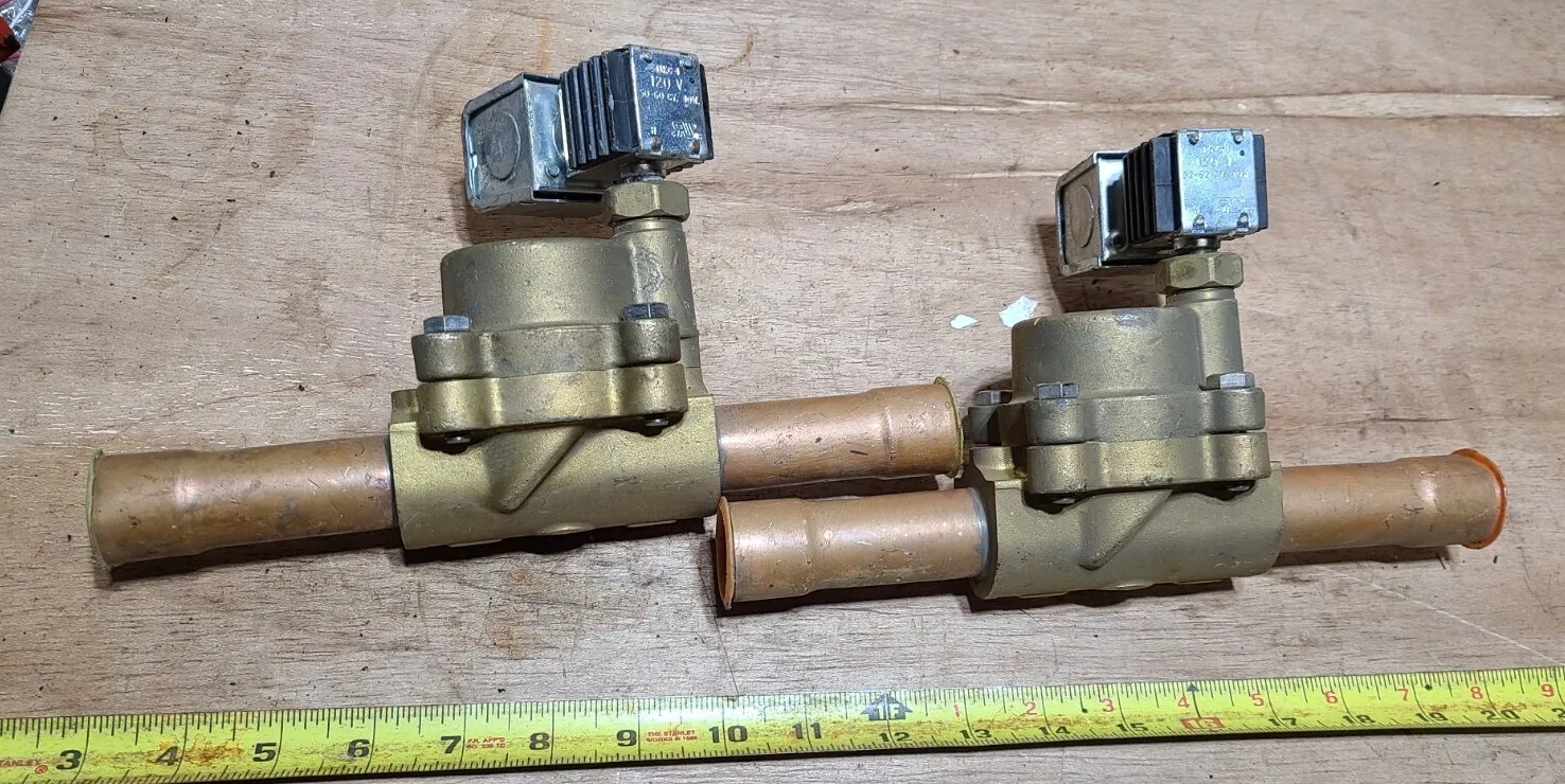 Sporlan E35S190-HP Solenoid Valve With 120 Vac Coil. 1-1/8” ODF,