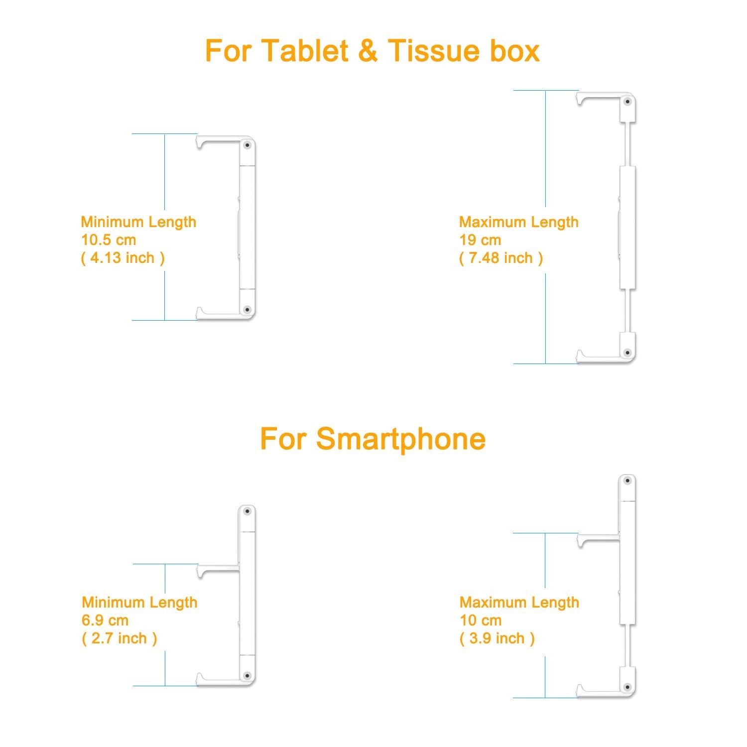 TFY Universal Kitchen Wall Mount for Tablet, eReader and Smartphones, for iPa…