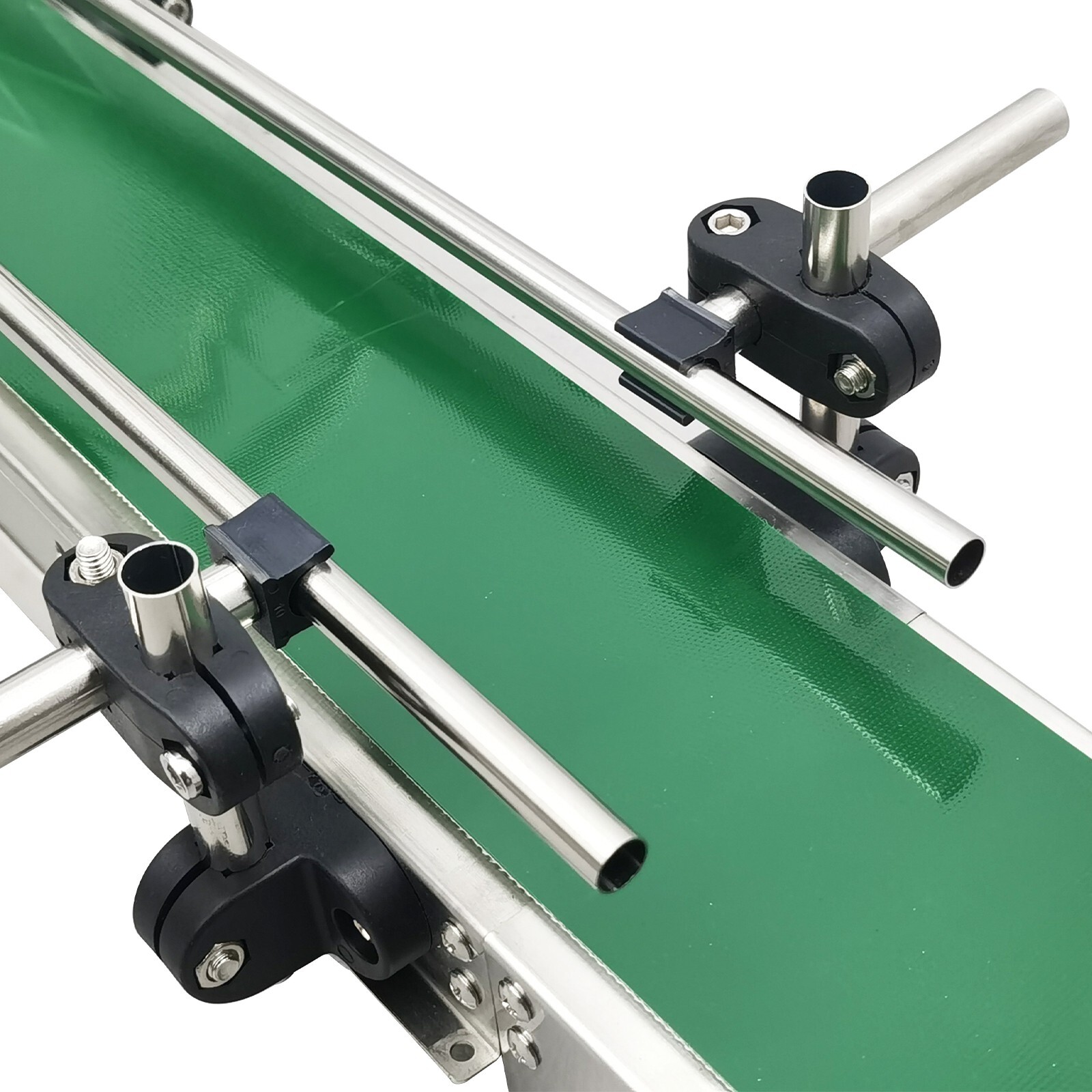 Optical Fiber Intelligent Belt Conveyor Double Guardrail for Filling Machine