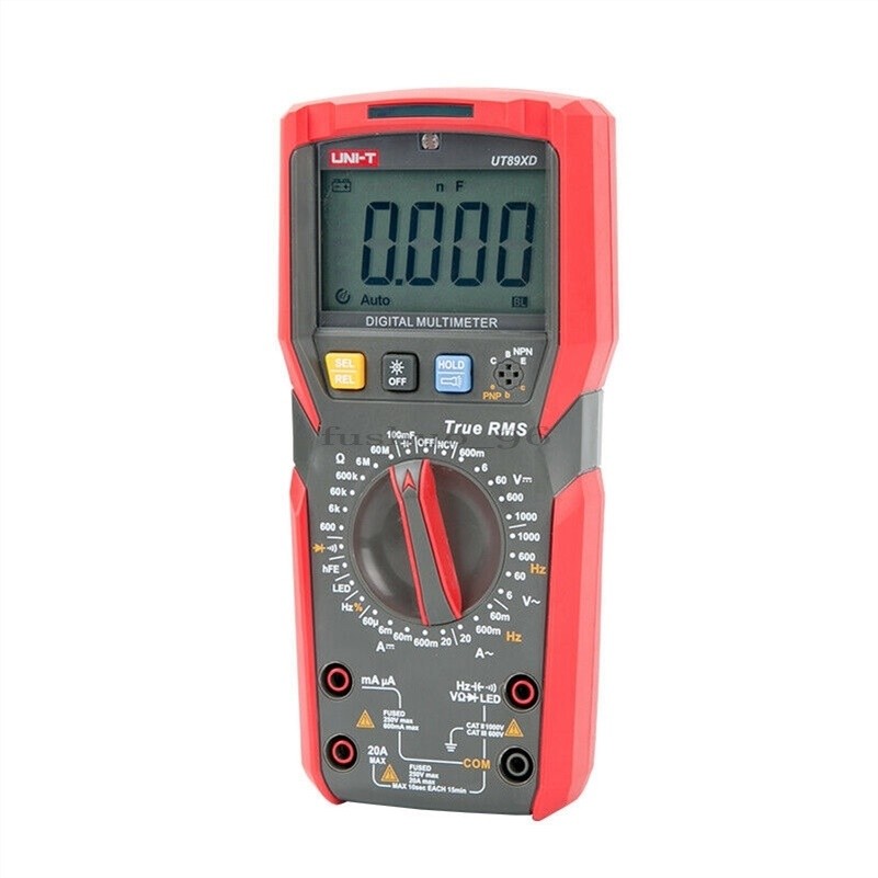 Digital Multimeter Uni-T UT89XD Led Test Temperature Test True Rms 1M Drop. sn
