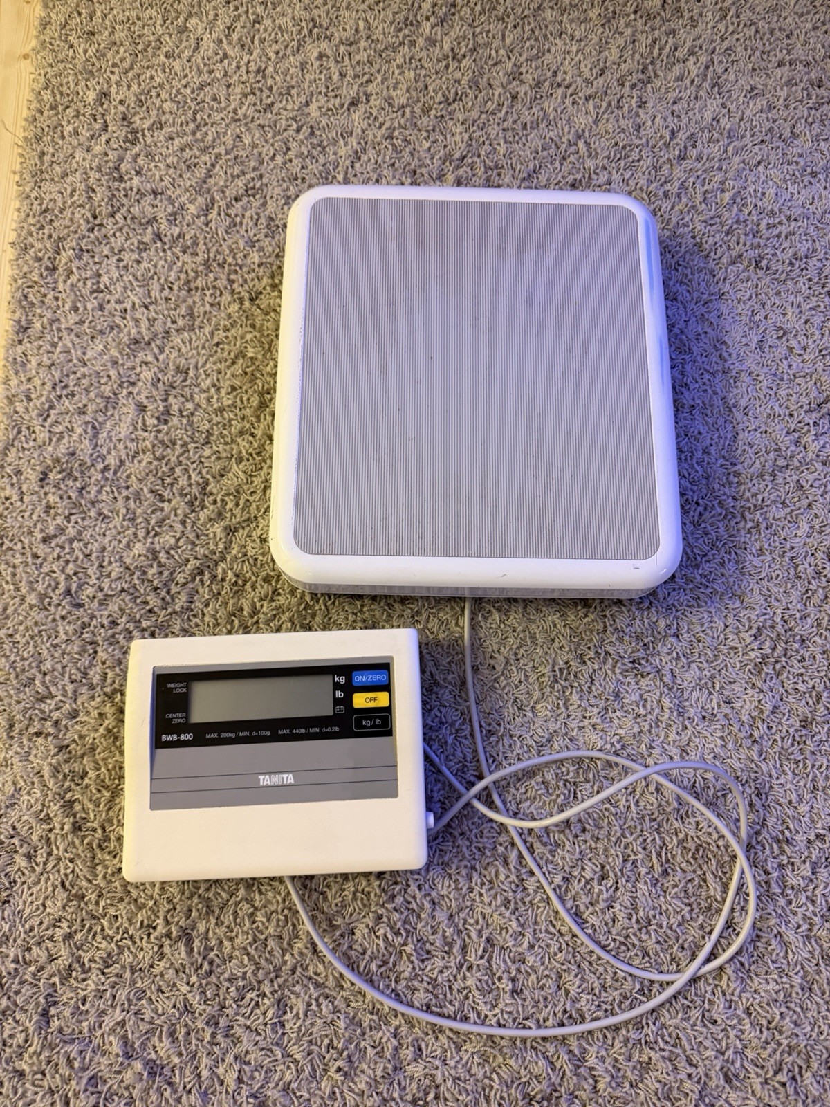 Tanita BWB-800 Digital Medical Scale – Up To 440 Lbs – Tested Working
