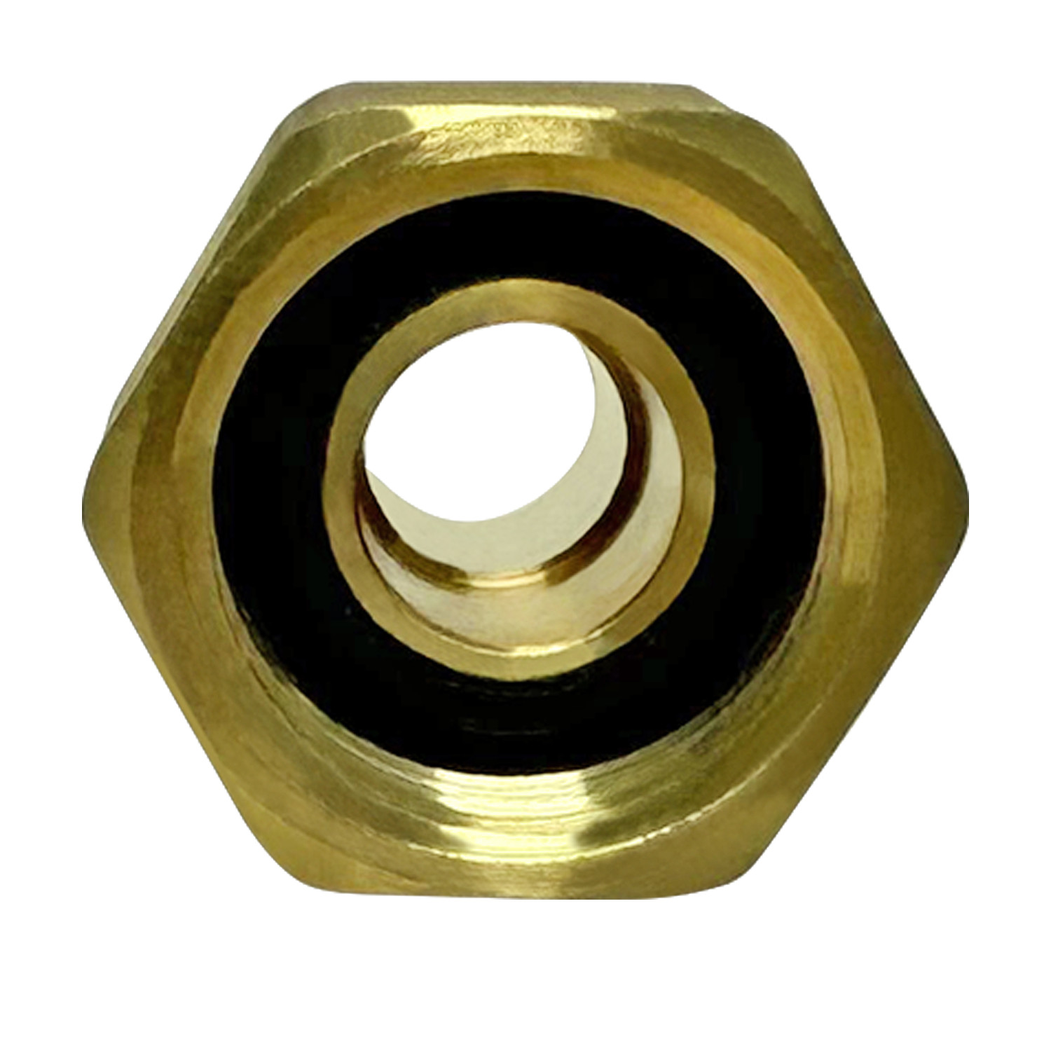 100 Pcs XFITTING 1/2 Inch Pex x 1/2 Inch Female Swivel Adapter, Brass