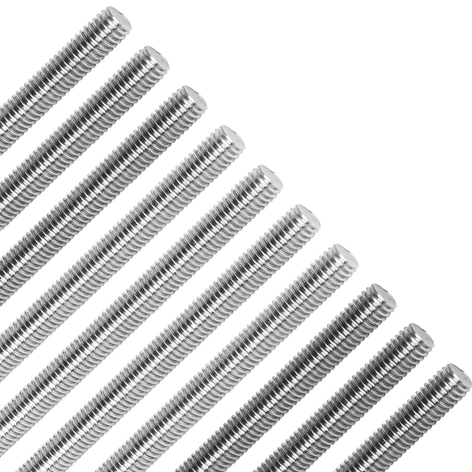 M8-1.25 x 200mm Fully Threaded Rod, Long Threaded Screw, 304 Stainless Steel …