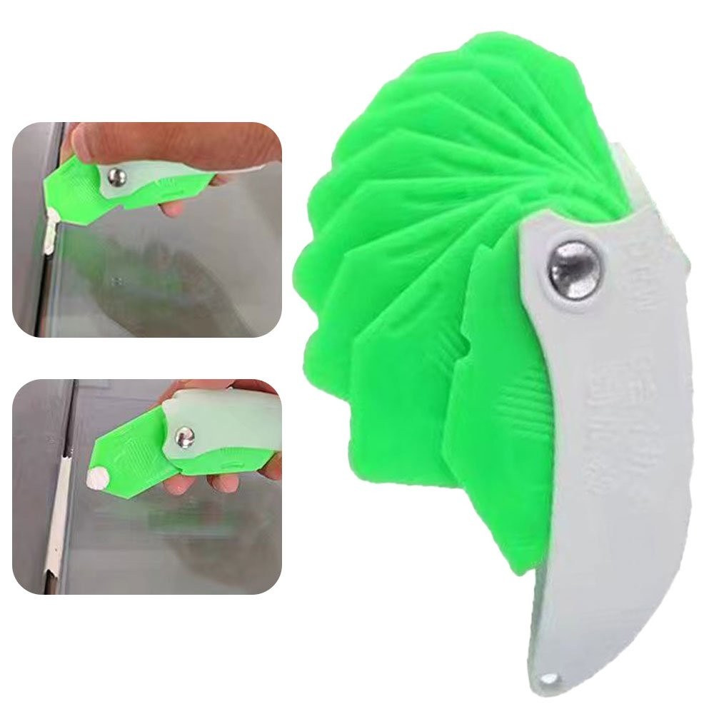 Multipurpose 9-in-1 Spatula Caulking Tool,Foldable Sealant Applicator Scraper