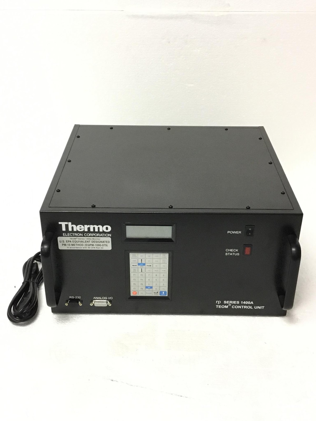 NEW Thermo Electron RP Series 1400A TEOM Series Control Unit W/ Power Cord