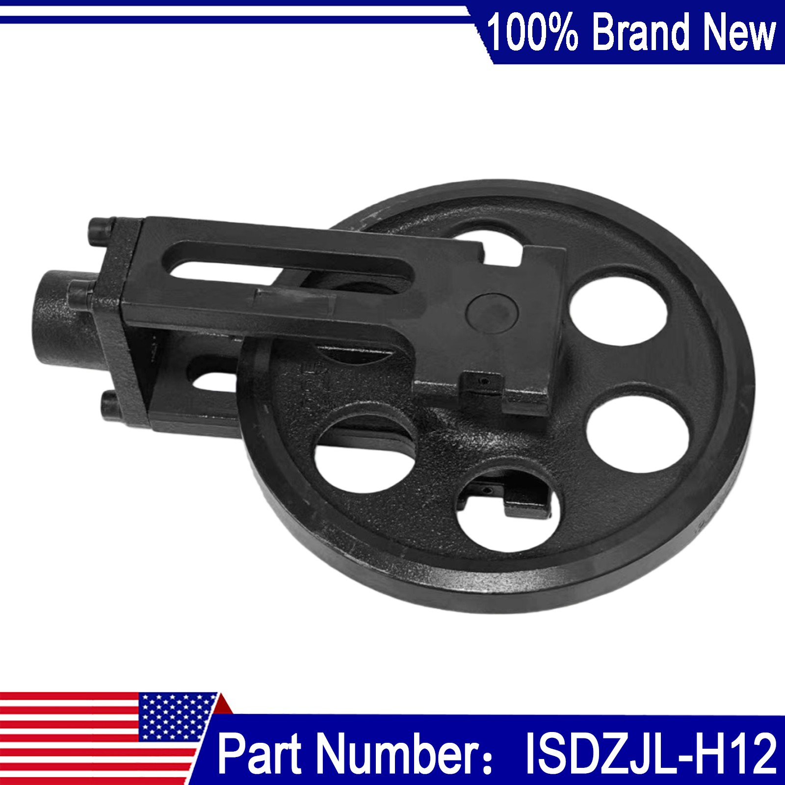 Track Idler Wheel Assembly Front Idler Fit For Mini Excavator 2025 ISDZJL-H12 US
