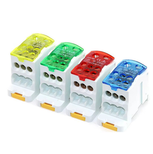 UKK80A-500A DIN Rail Power Distribution Block