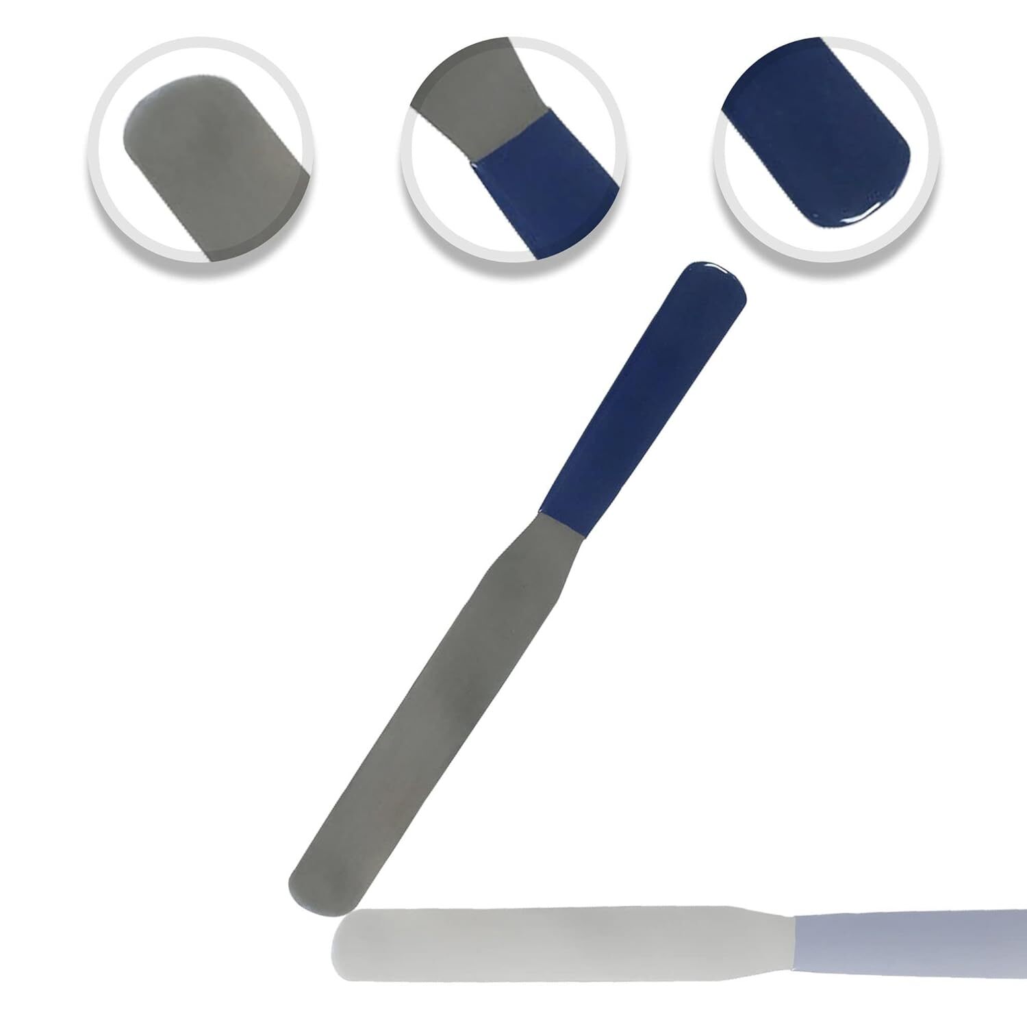 Scientific Labware’s Spatula with PVC-Grip Handle Stainless Non-Stick Blade