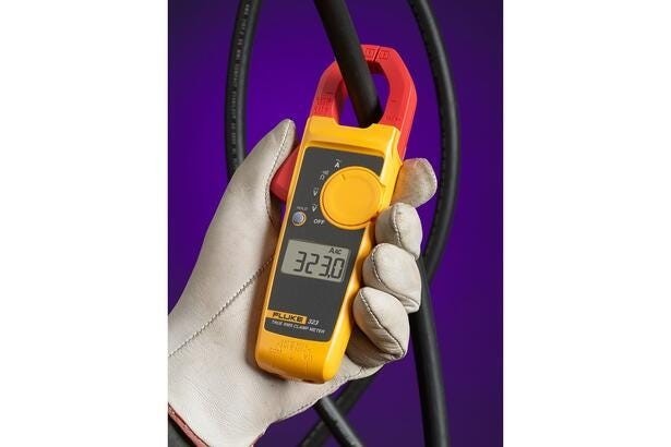 Fluke Clamp Meter 323 True Tester RMS 600V AC DC Measures AC Current 400 Amp New