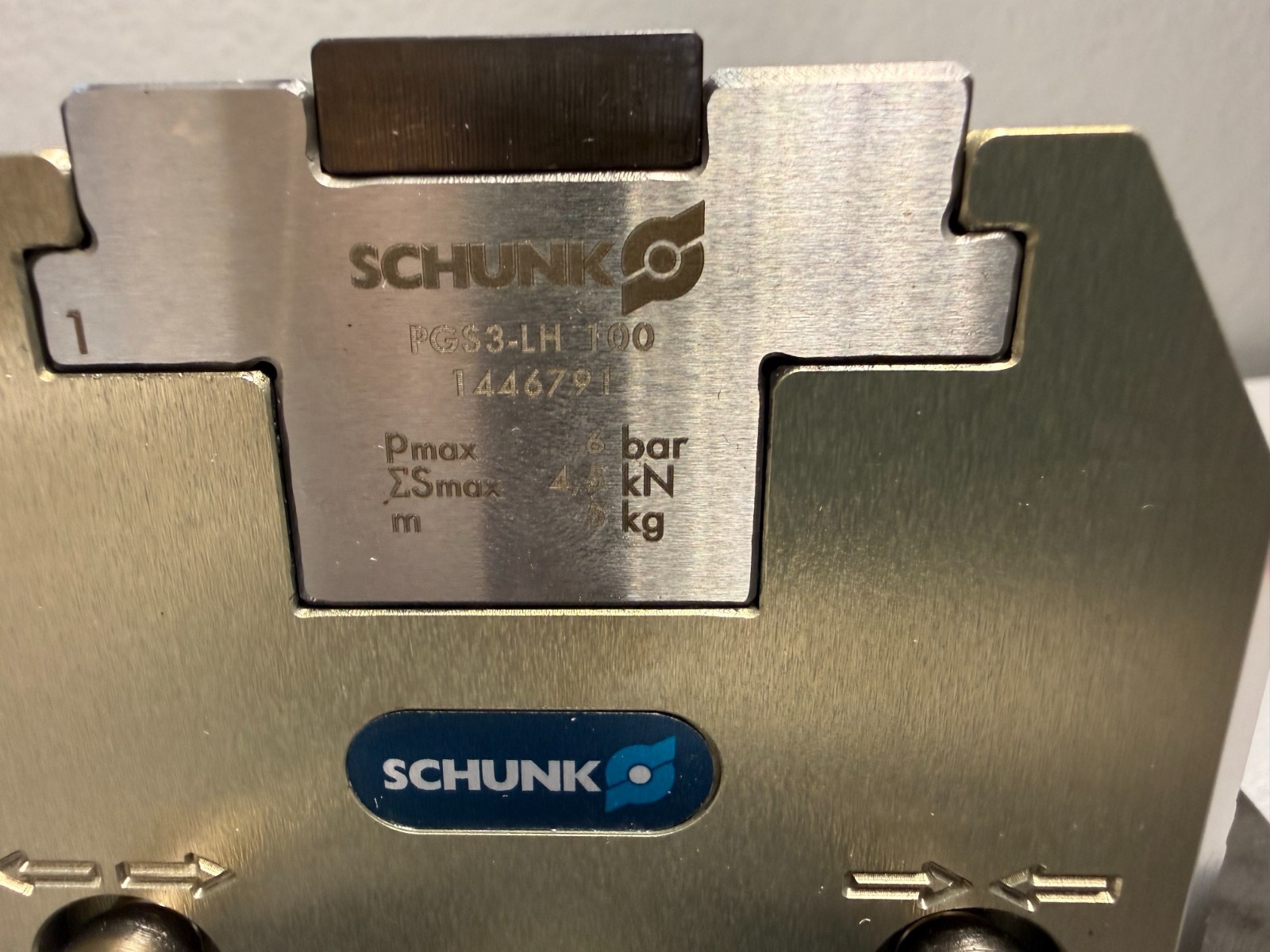 Schunk 1446791 TANDEM PGS3-LH 100