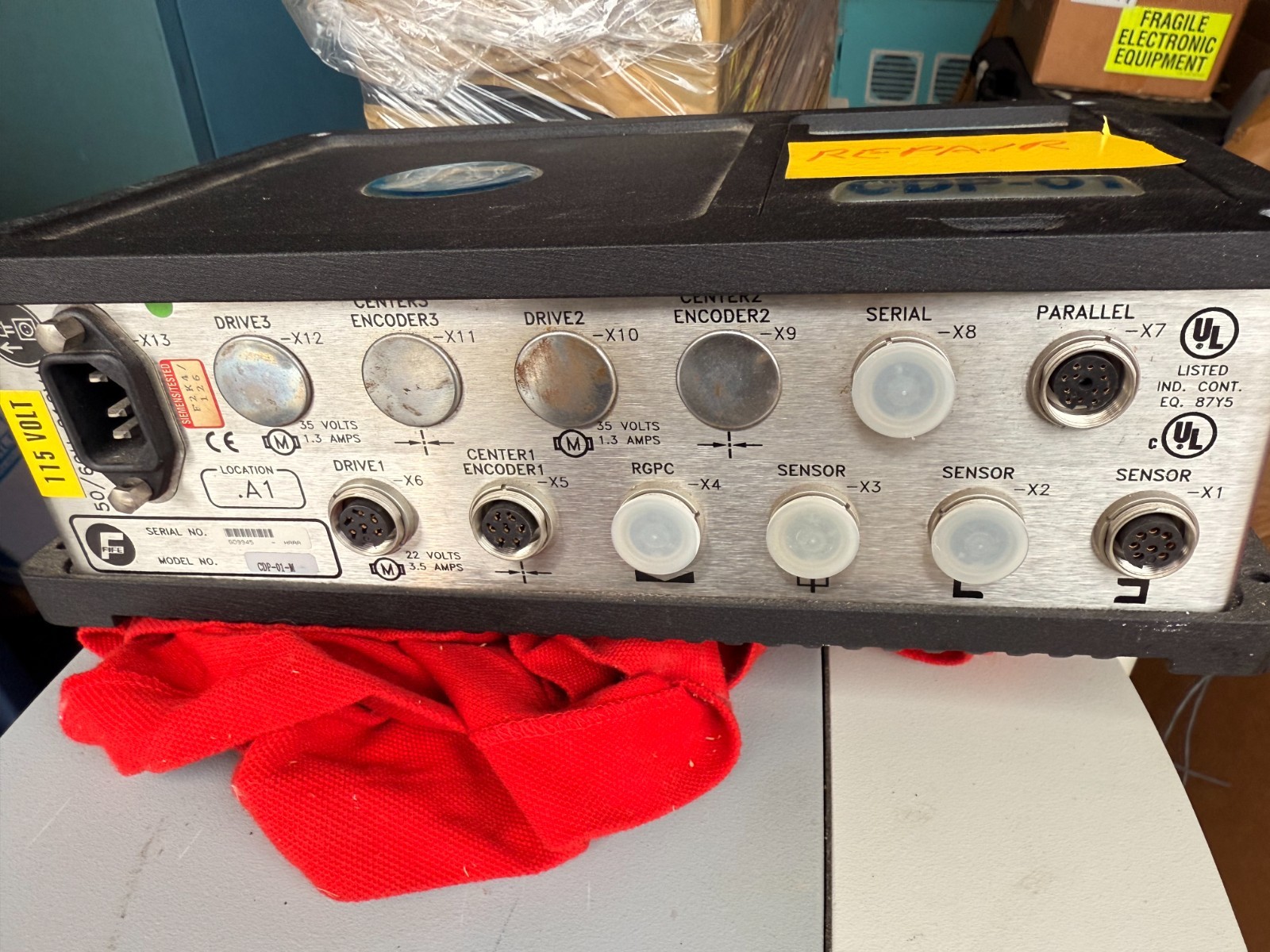 FIFE CDP-01-M WEB GUIDE CONTROLLER MODULE Control Box