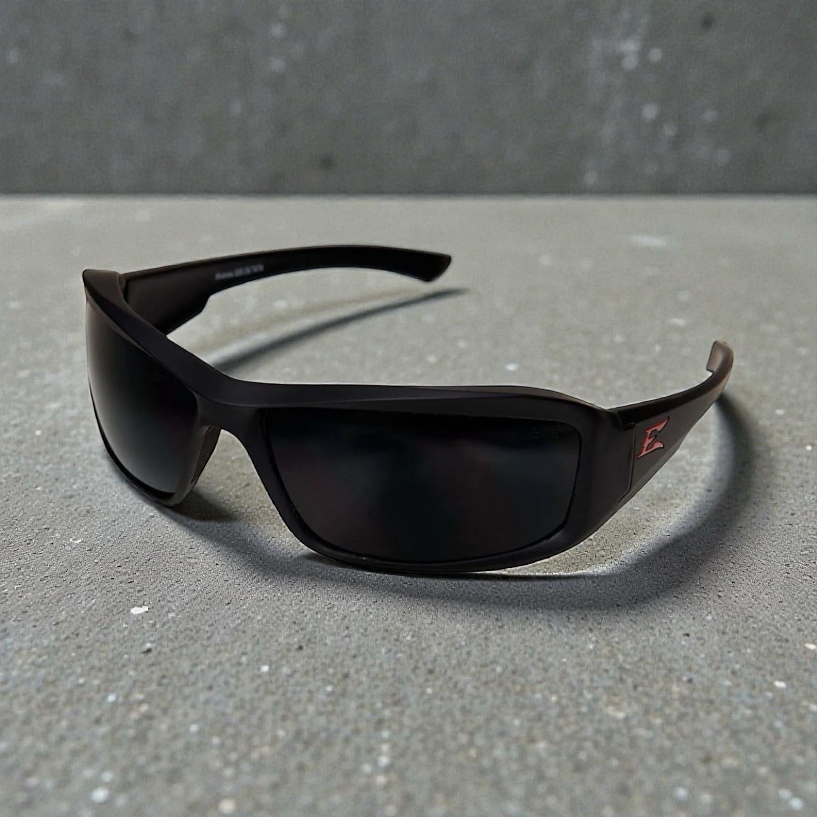 Edge Eyewear Txb236VS Brazeau Torque Safety Glasses Smoke Lens Red E NIP