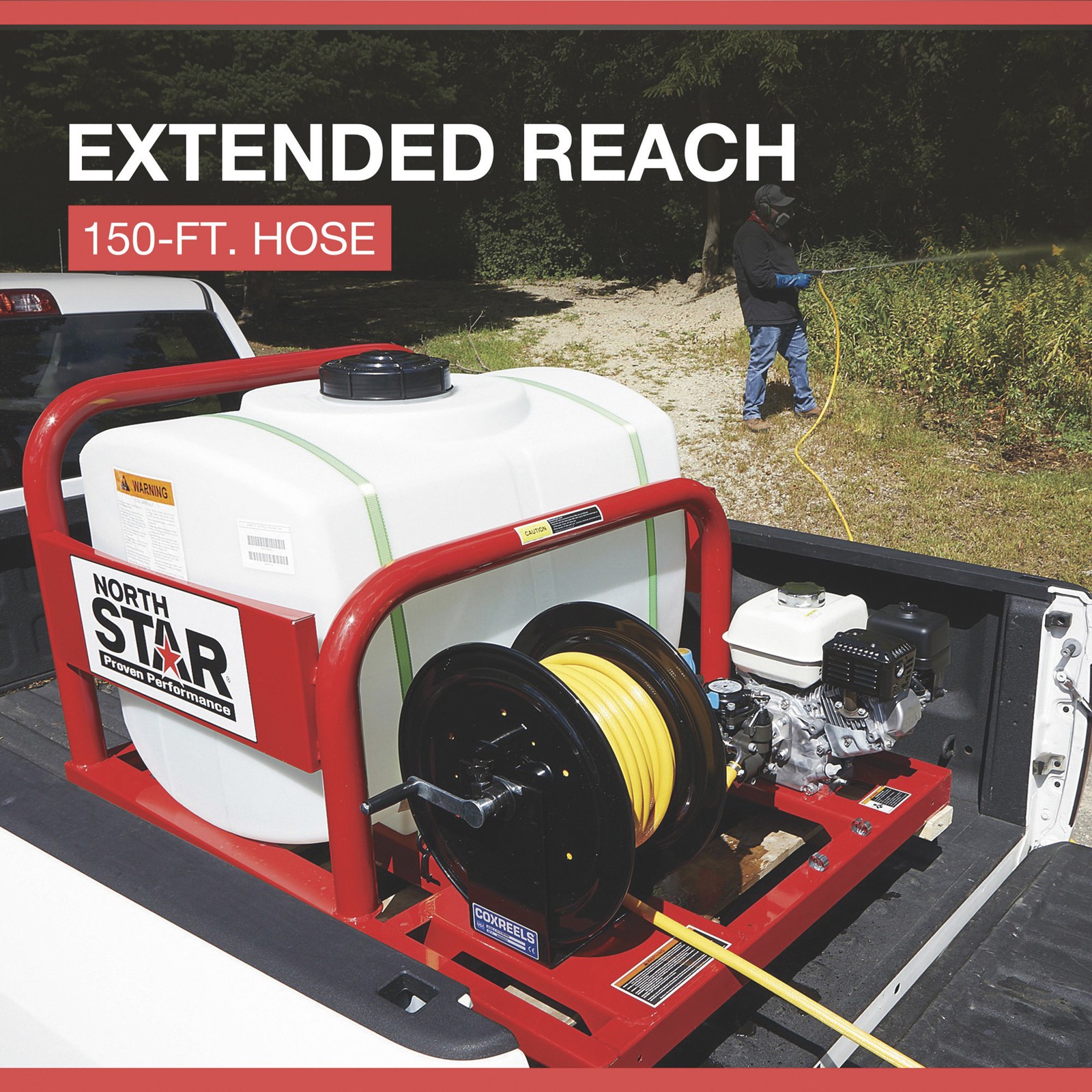 NorthStar Skid Sprayer, 100-Gallon Capacity, 160cc Honda GX160 Engine
