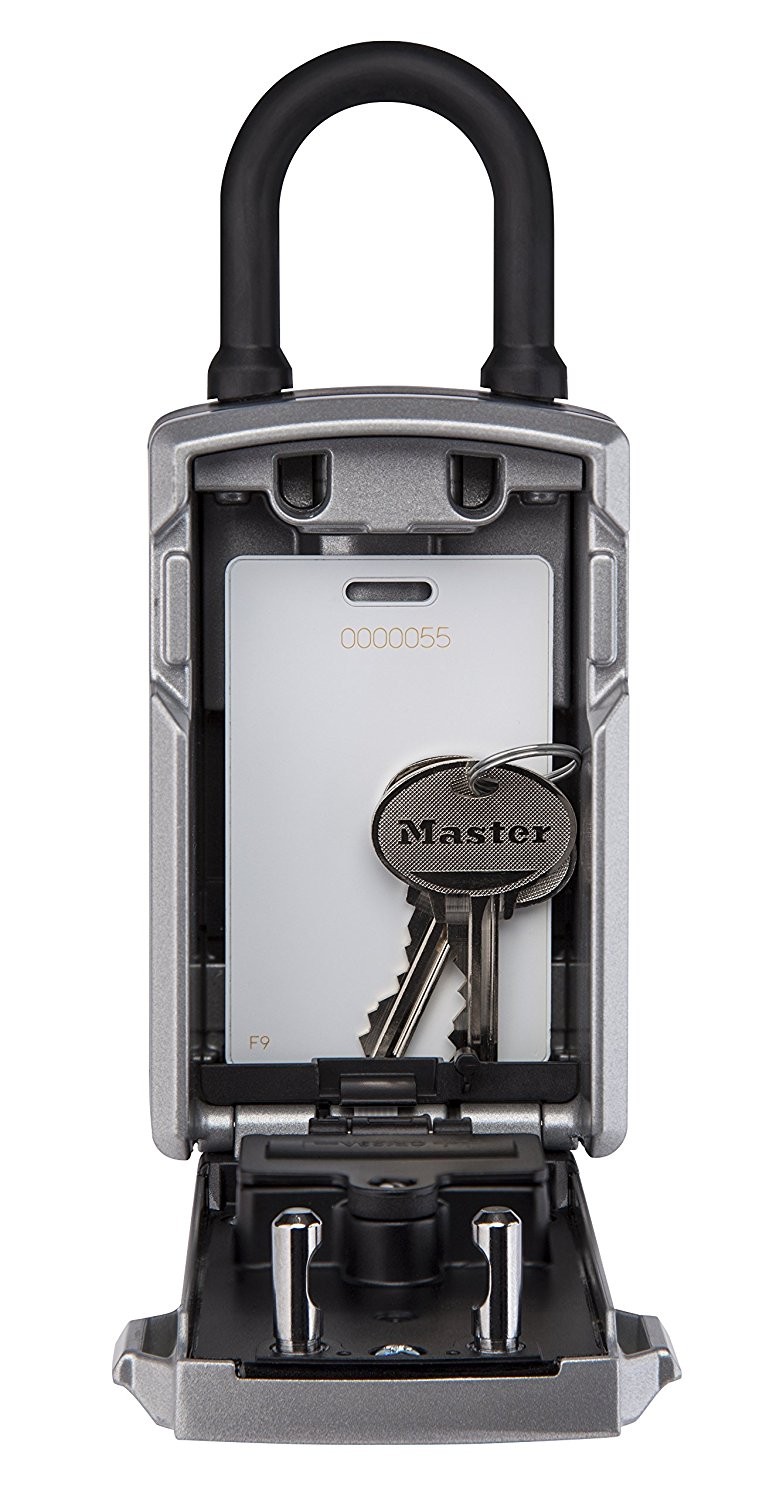 Master Lock 5440D Lock Box, Bluetooth Portable Key Safe, 3-1/4 in. Wide
