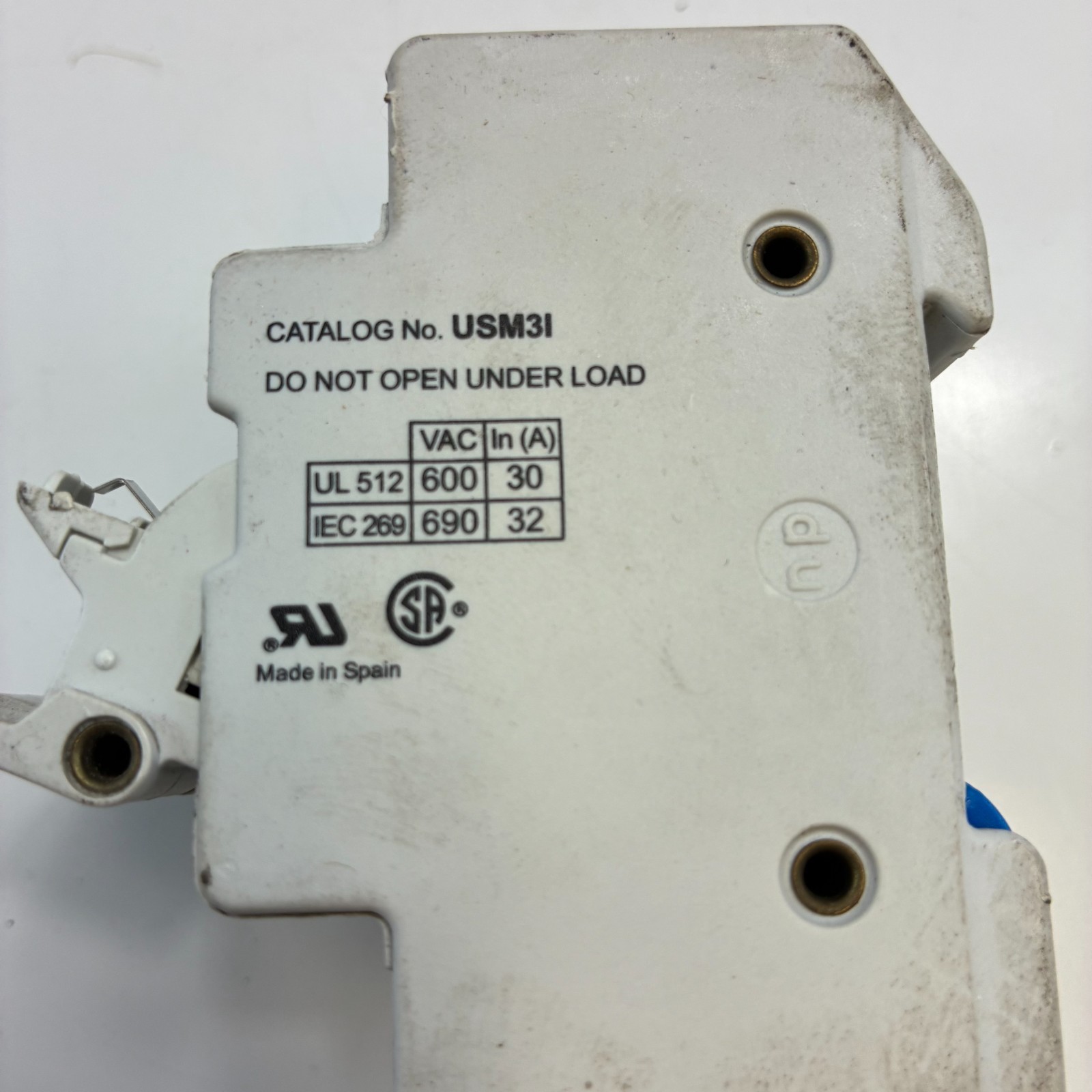 GOULD USM3I UltraSafe Midget Fuse Holder 3P 30A 600V