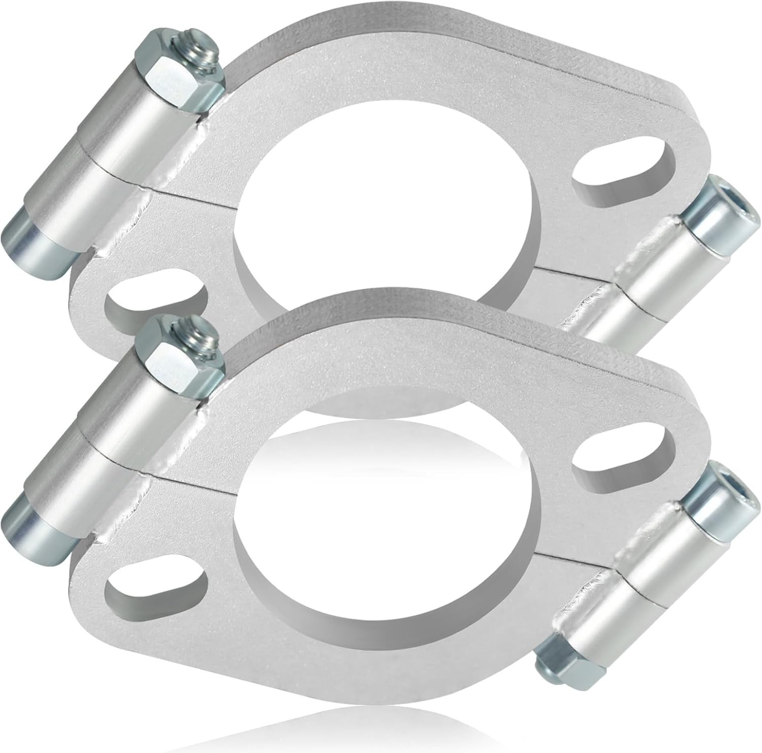 3 Inch Exhaust Flange Repair Kit, 2PCS Split Flanges with 2 Bolts.