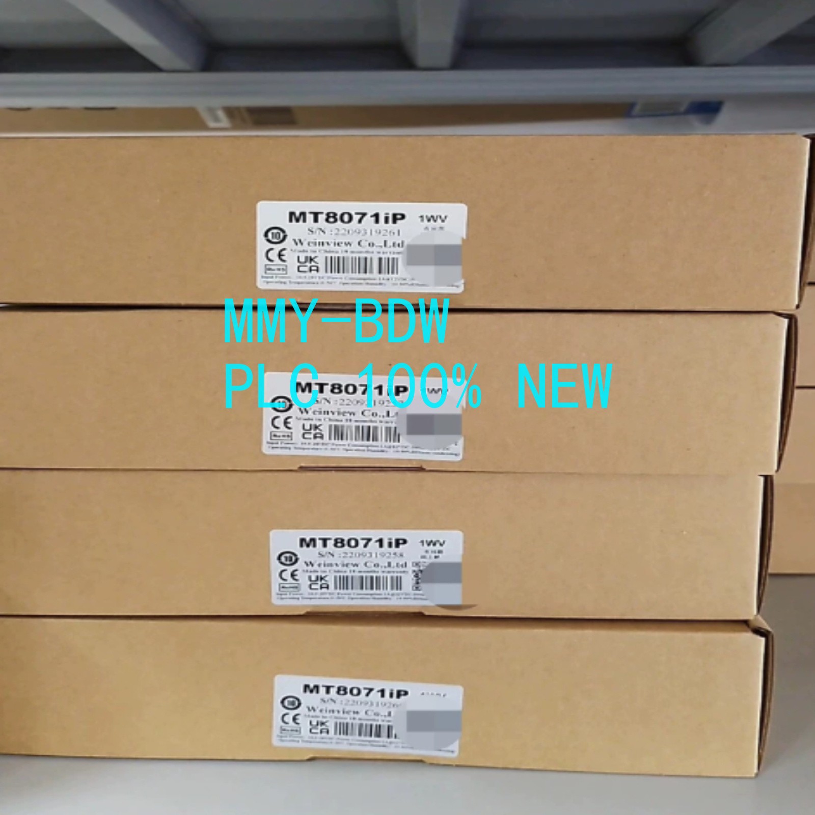 1PCS NEW in box Weintek MT8071iP Touch Screen 7″ inch Fast delivery