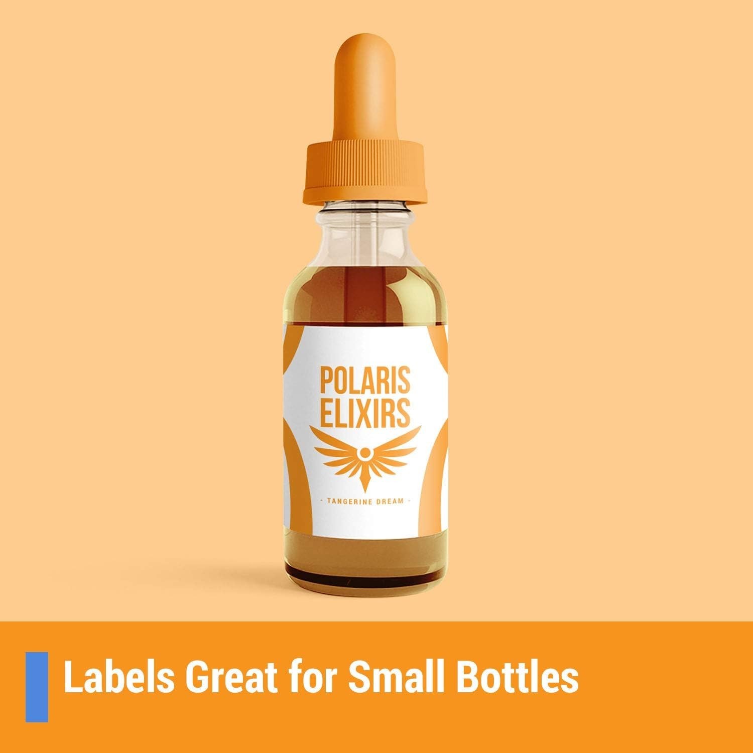 Laser Inkjet Labels, 7200 Pack, 50 Sheets, 0.75 x 0.5 Inch