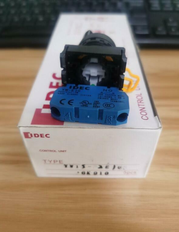 5PCS/1Box New IDEC YW1S-2E10 YW1S2E10 2-Position Pushbutton Switches 1NO Brand