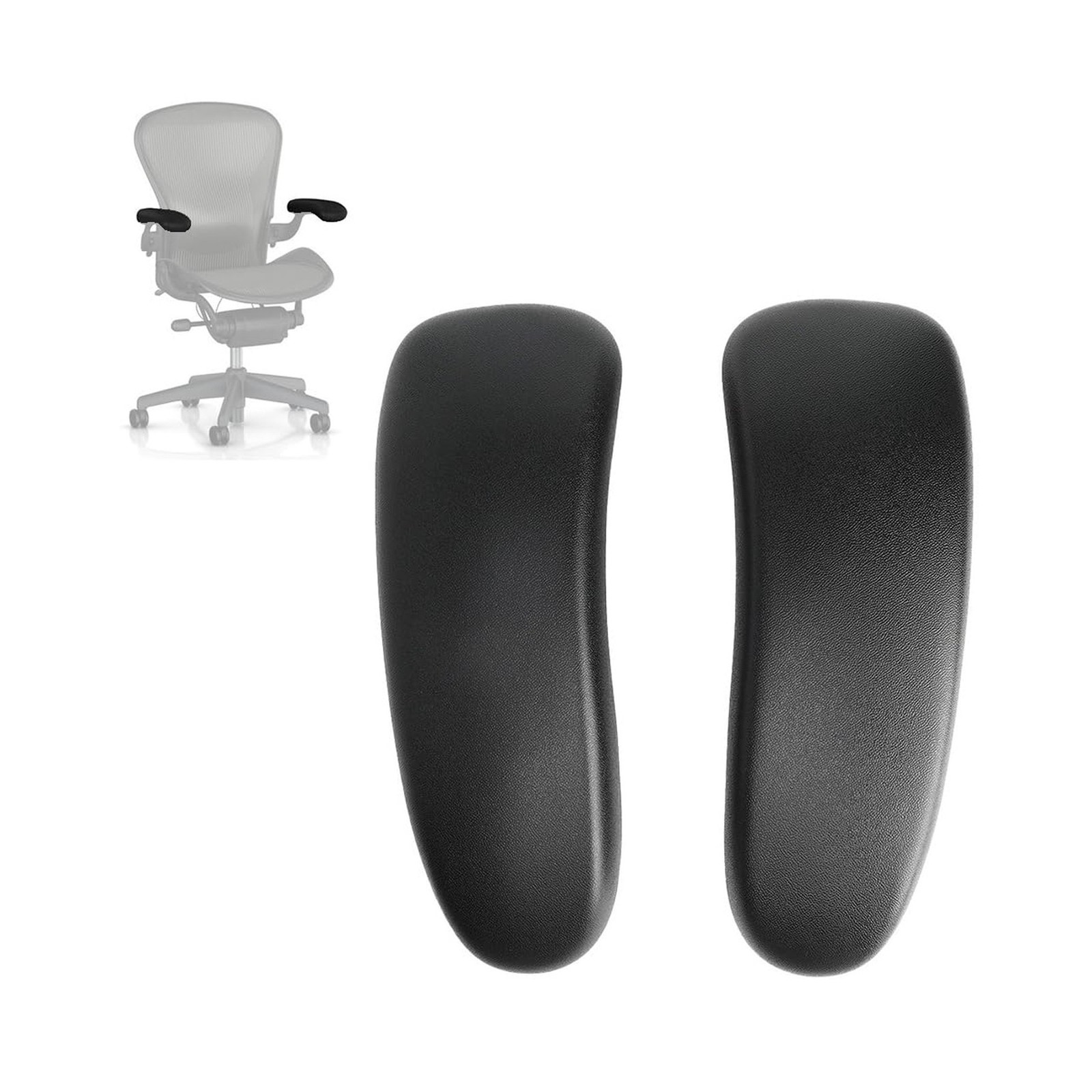MingYi.office Vinyl Arm Pads Caps for Herman Miller Classic Aer… USA FAST SHIP