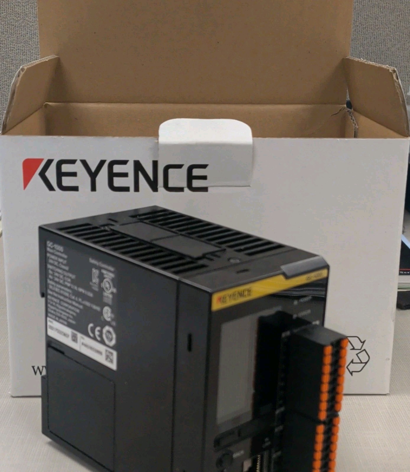KEYENCE GC Series PLC Processor Module GC-1000 Controller Unit