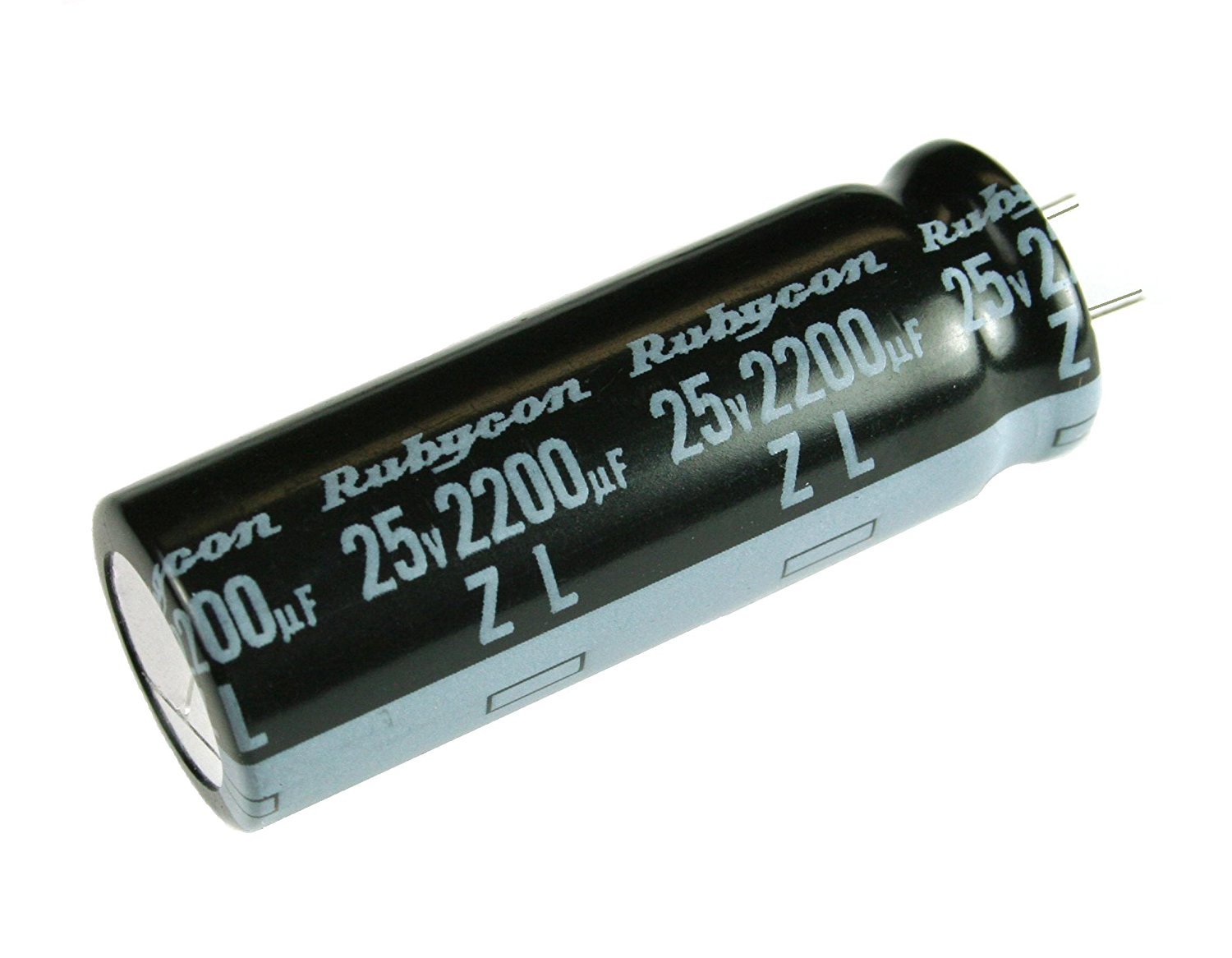25pcs Rubycon ZL 2200uF 25v 105C Radial Electrolytic Capacitor Low ESR