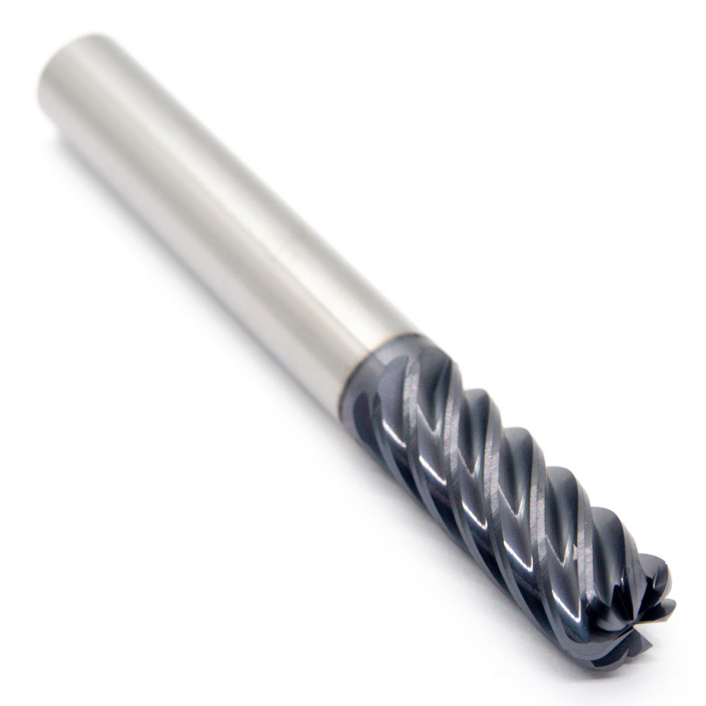 GWS Tool Group 1007648-A01 Carbide Radius End Mill 1/2″ 7FL NaCO 0.12″ Radius