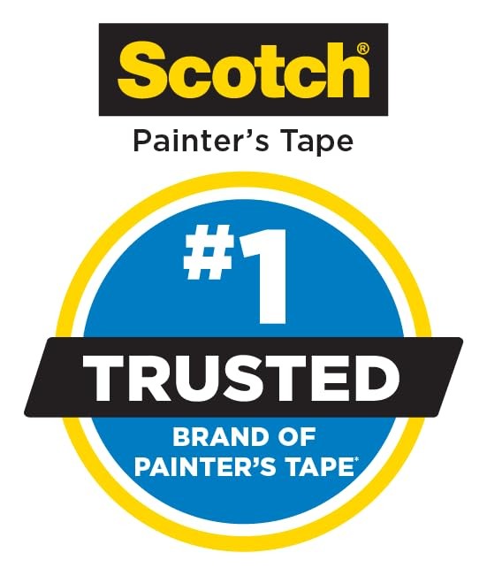 Scotch General Purpose Masking Tape, 1.88 in x 60.1 yd, 1.88″ Width, Tan