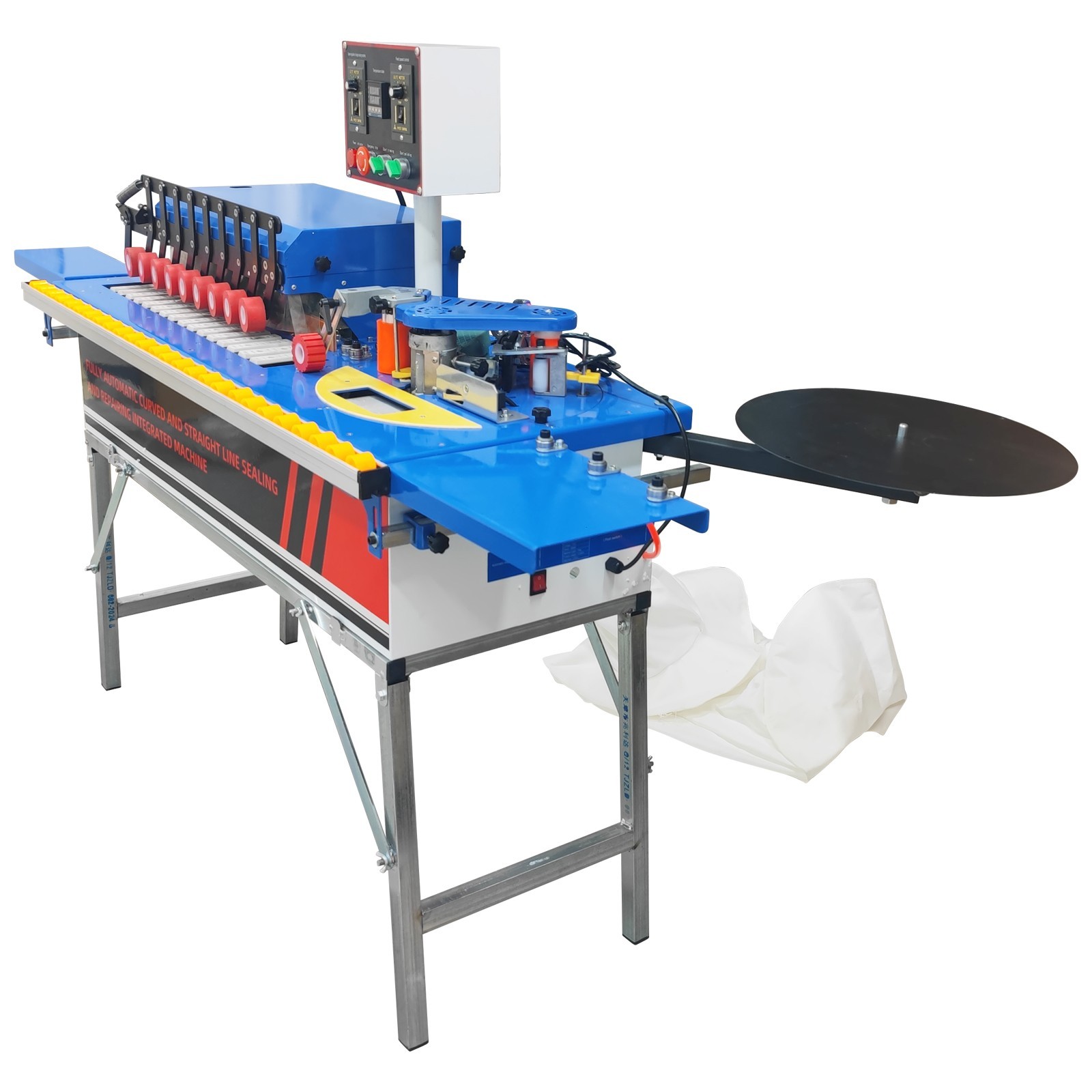 Automatic Edge Banding Machine, Curved/Straight Line Sealing for Woodworking