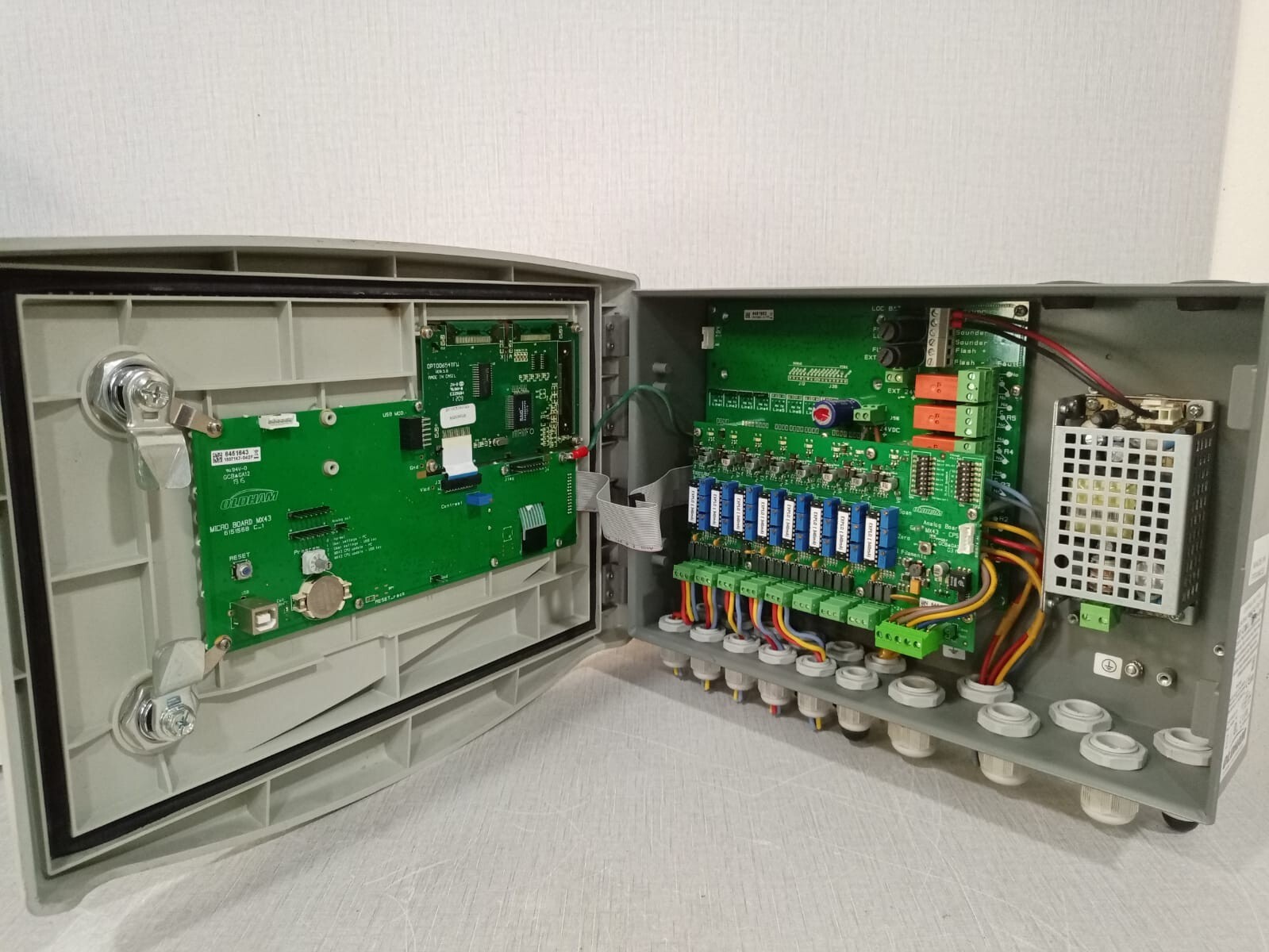 Oldham MX43 Analog And Digital Gas Detection Control Unit- W/O ANY ACCS.