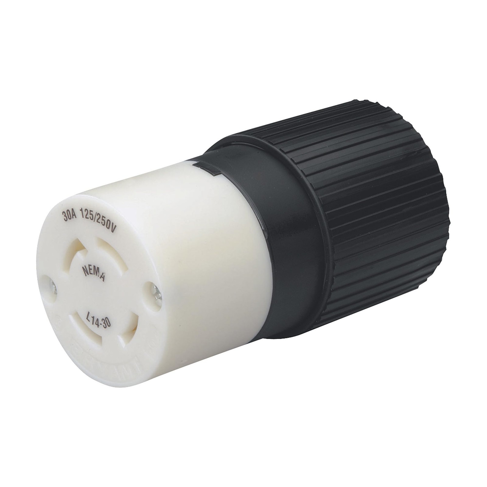 Reliance Generator Plug, 30 Amps, 125/250 Volts, L14-30, Model# L14-30C