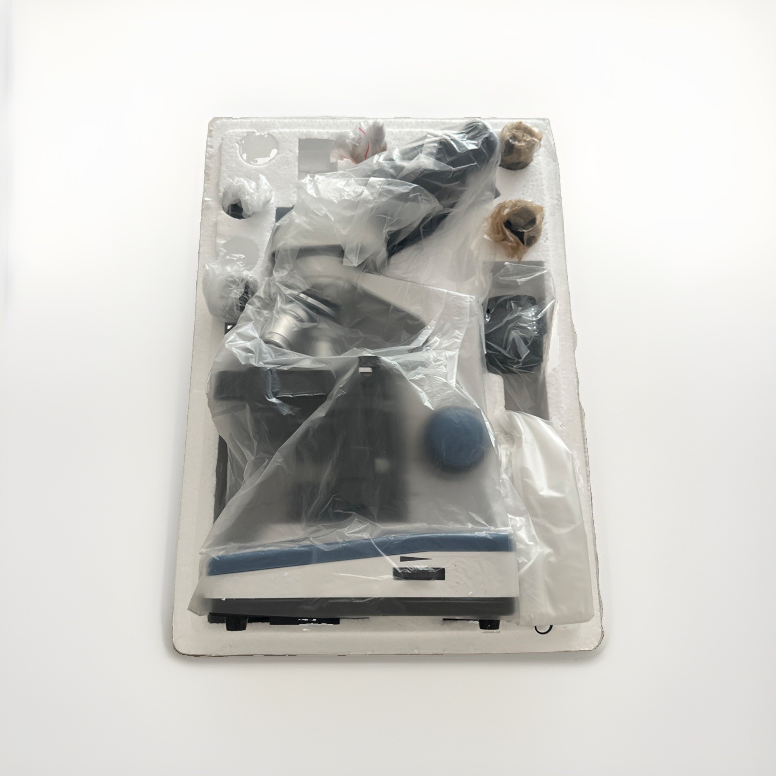 AmScope B120C Binocular Compound Microscope 40X-2500X New OB