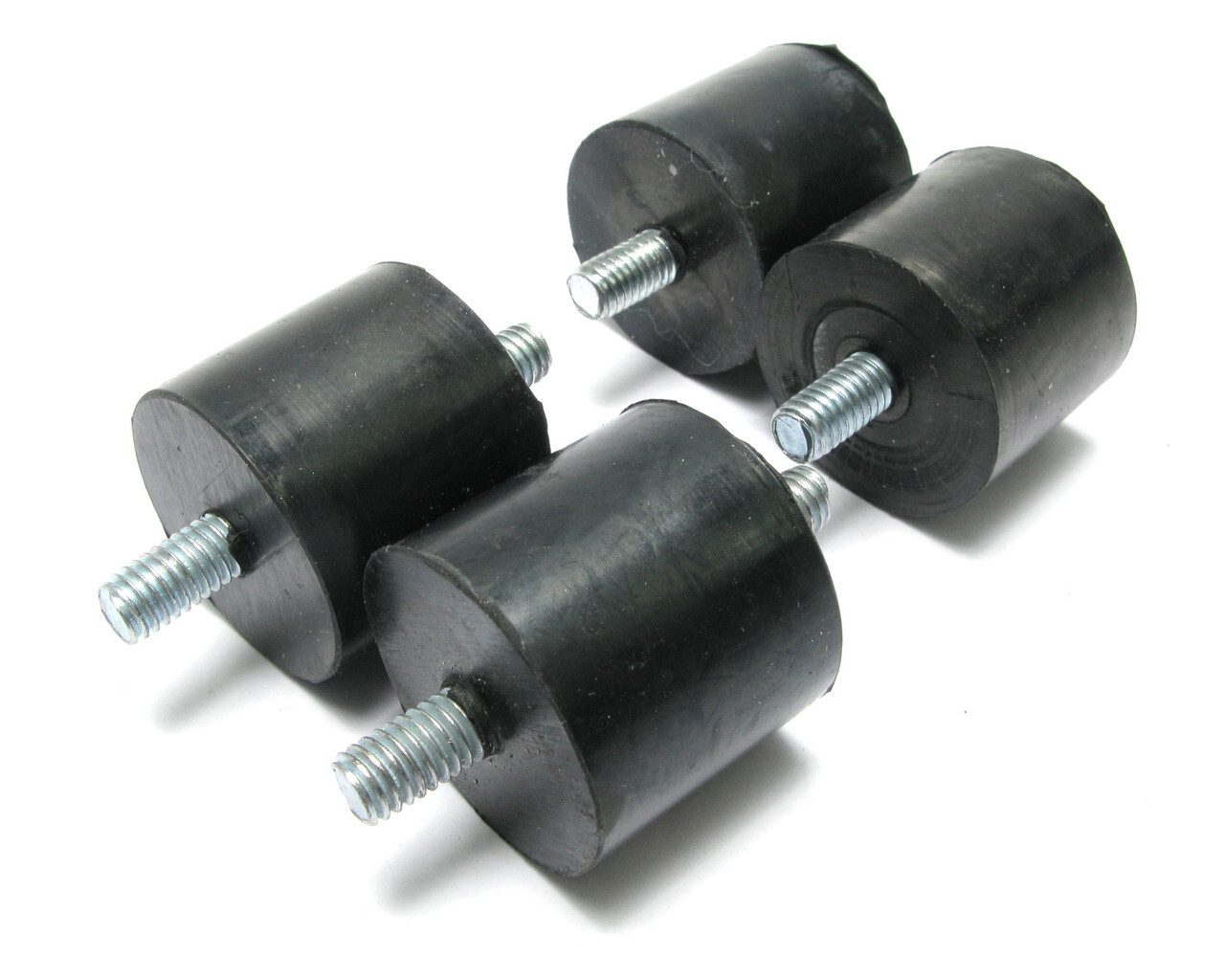 Shock Absorbing Rubber Isolation Mount, 6mm x 12mm, 4pc lot