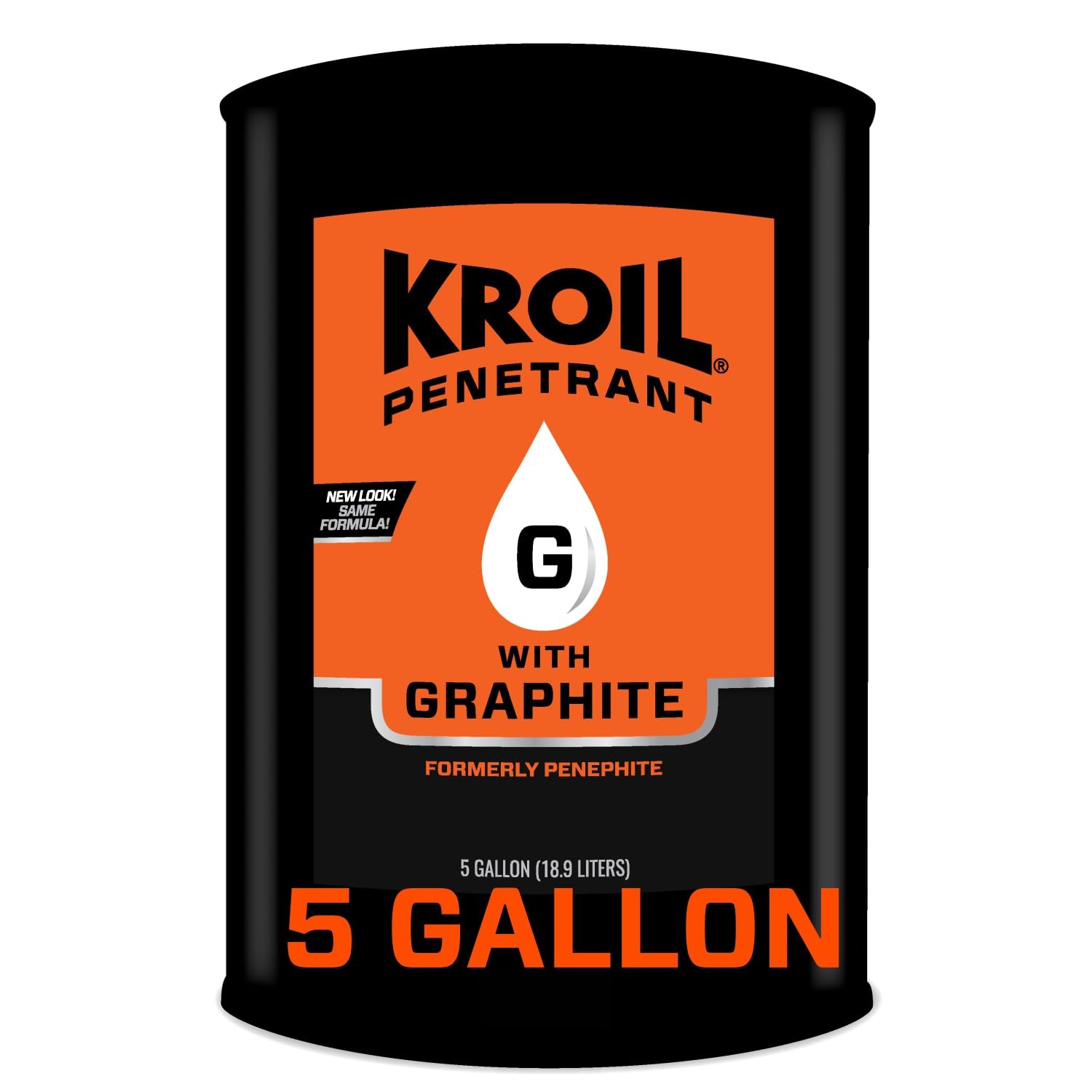 Kroil Penetrant with Graphite (Liquid-5 Gallon Pail-Single)