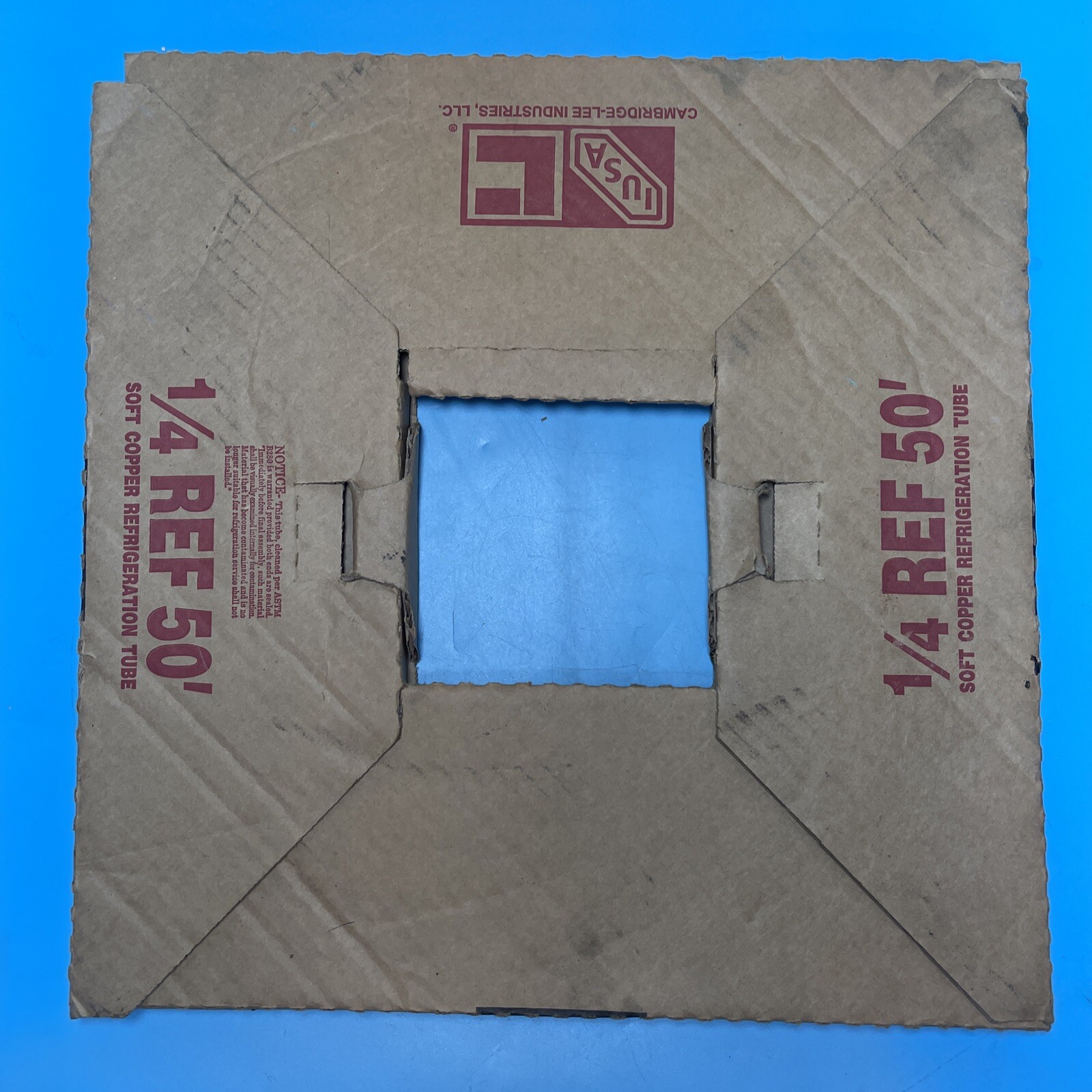 IUSA Cambridge-Lee 1/4 x 50ft Soft Copper Tubing HVAC Refrigeration 1/4OD 🇺🇸