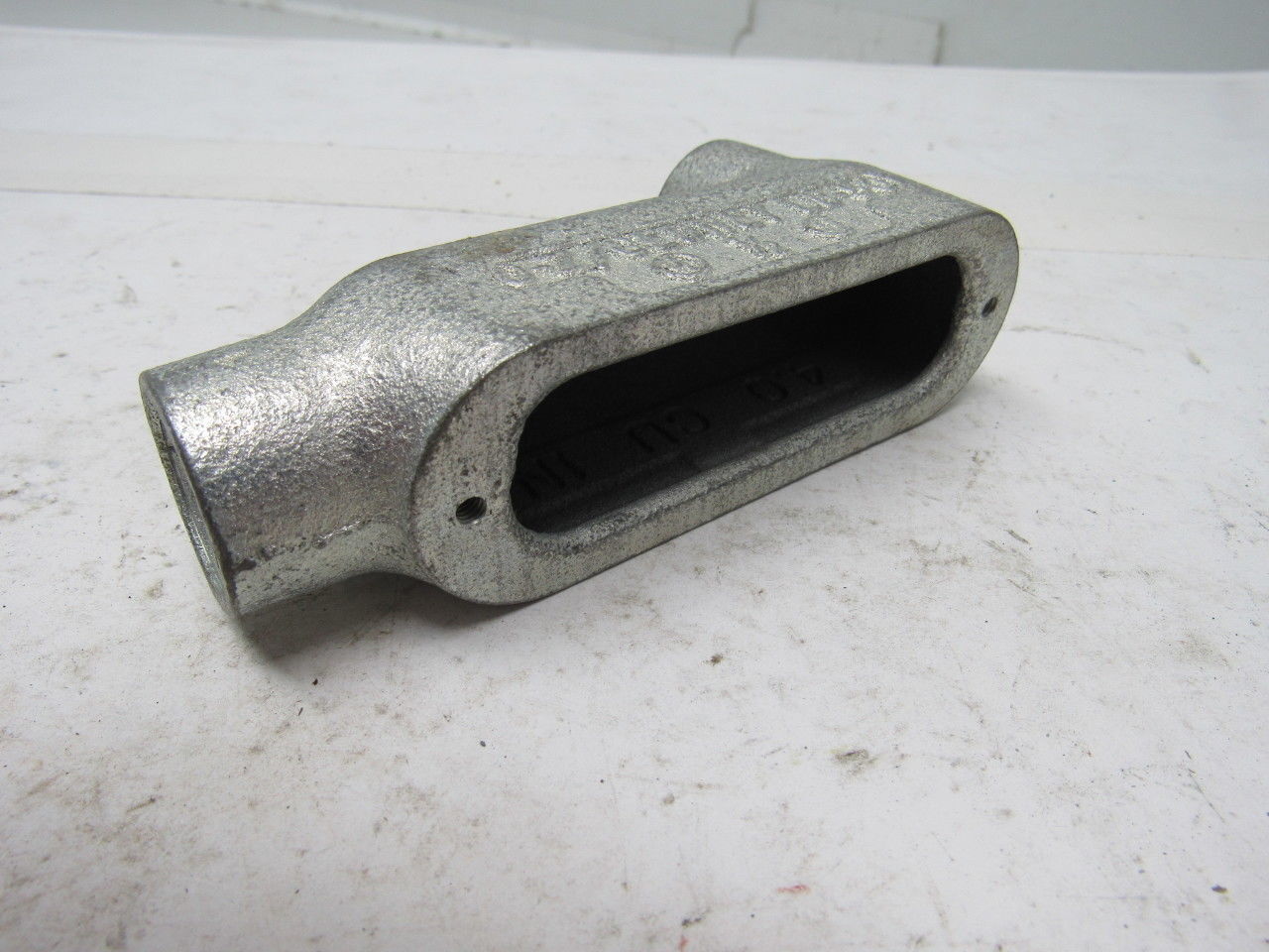 Gedney LB-50 Cast Malleable Iron Threaded Conduit Body Lot Of 6