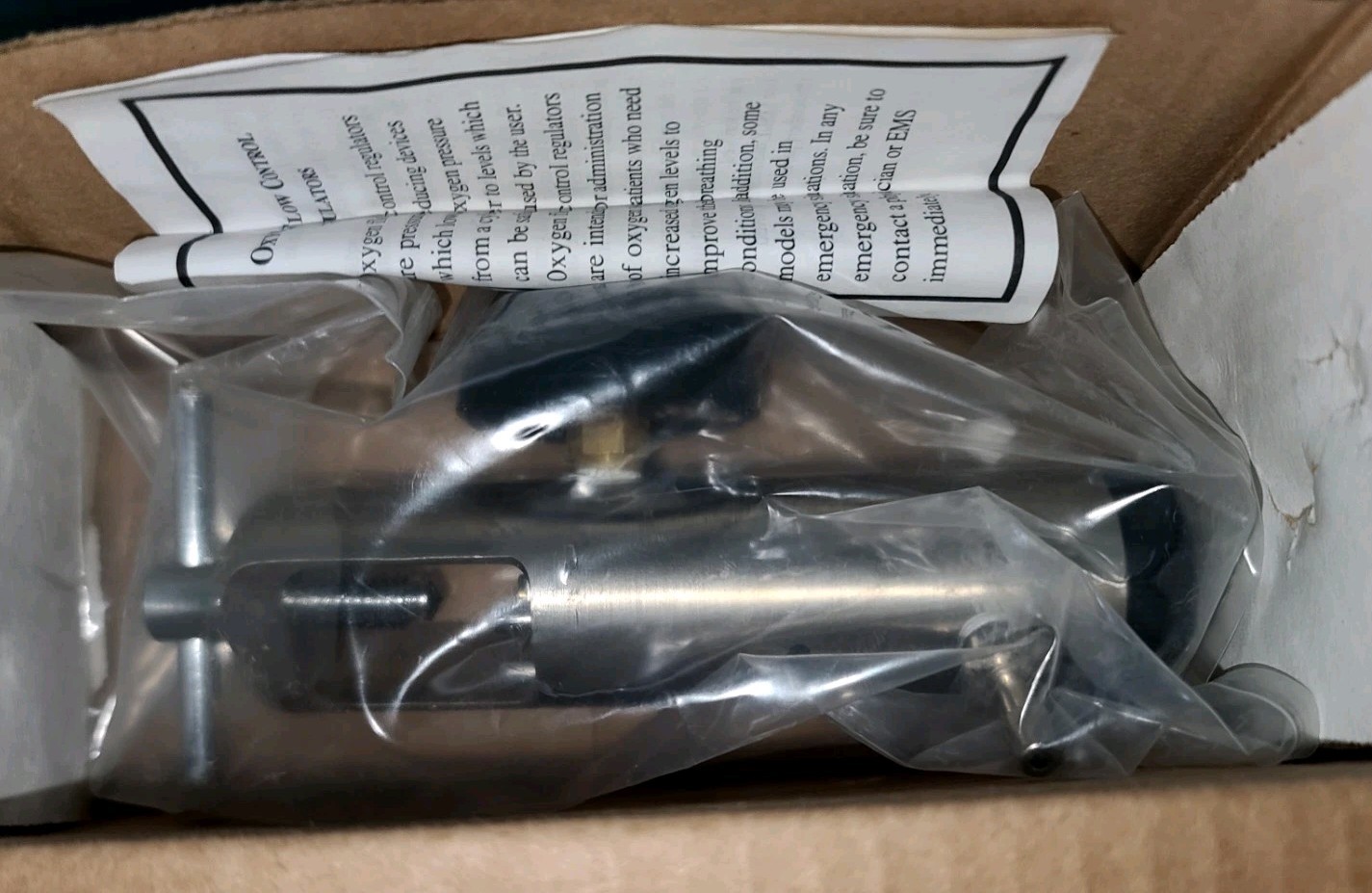 Iron Duck Brass Oxygen Regulator 3325R MXPRO Flow Meter PP20006