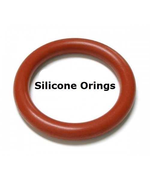 Silicone o-rings Size 007 Price for 100 pcs